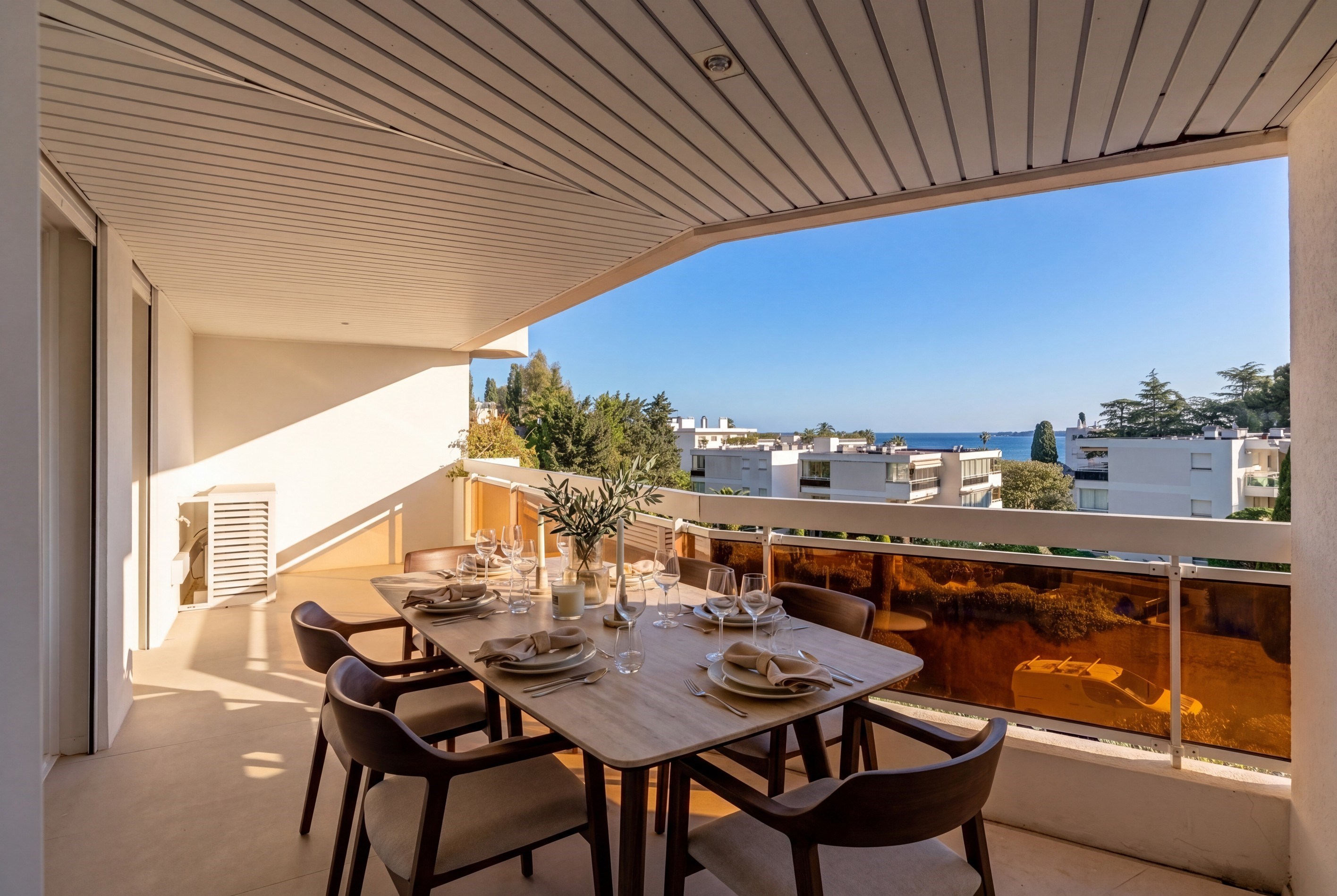  Renovated 113 sqm apartment with terrace and partial sea view - residence with … - 物件實景