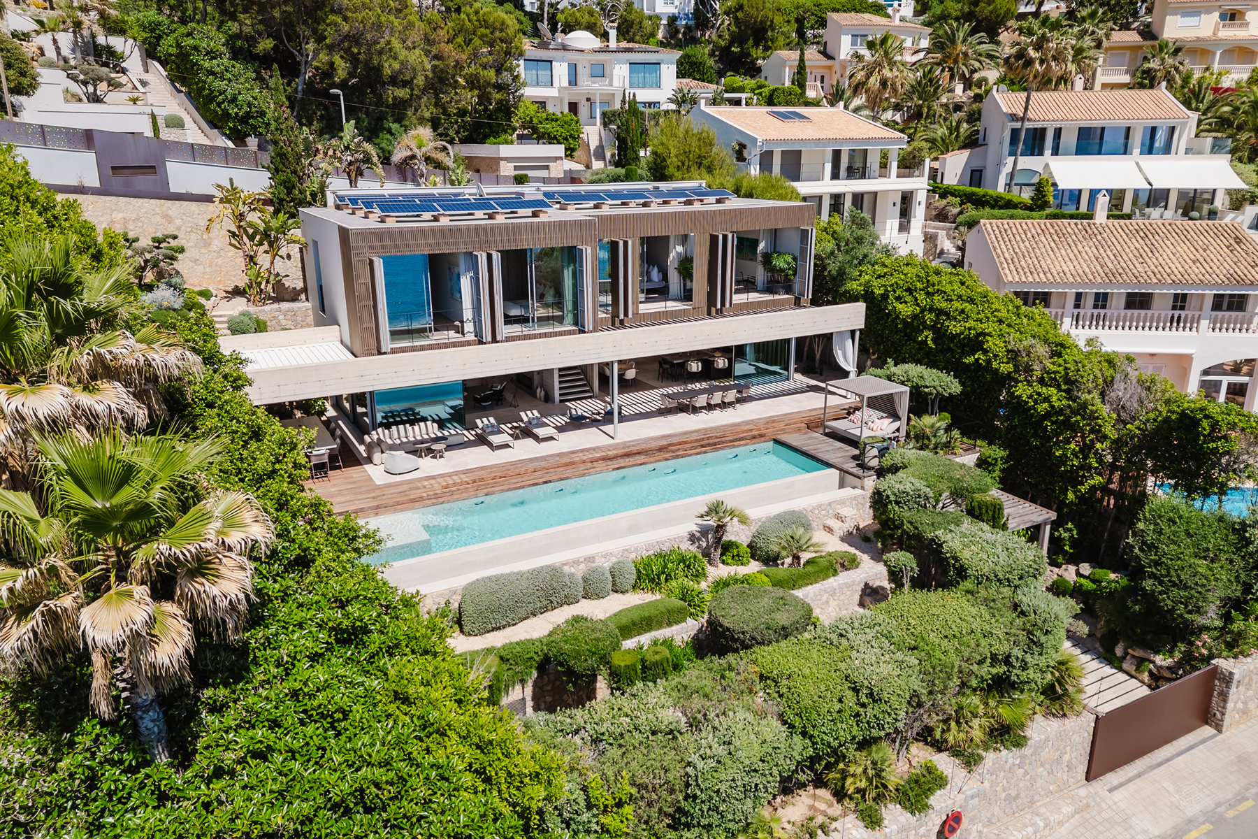  Villa in Cala Llamp with sea view, infinity pool, and spa area - 物件實景