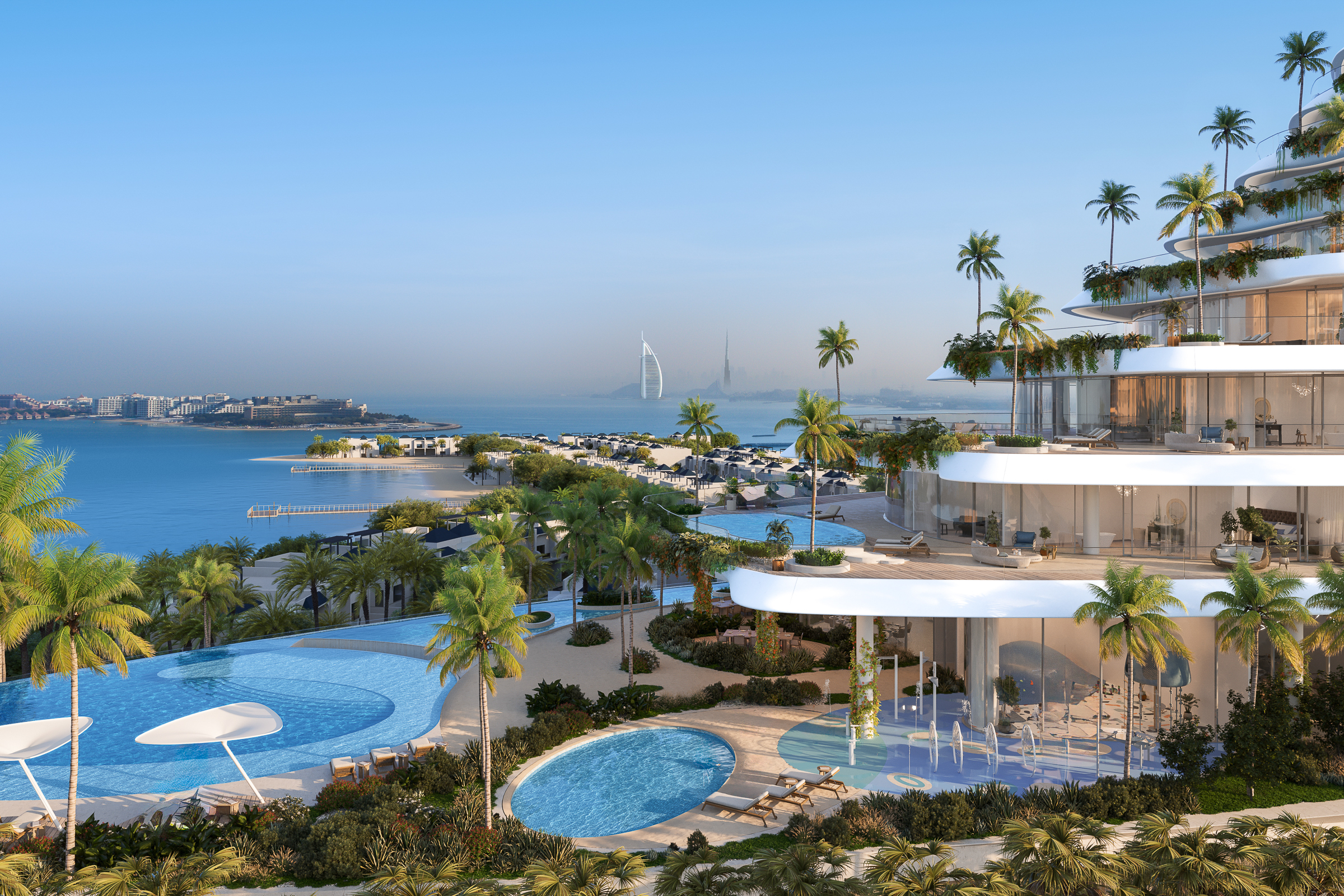  Stylish High-Floor Apartment on Palm Jumeirah - 物件實景