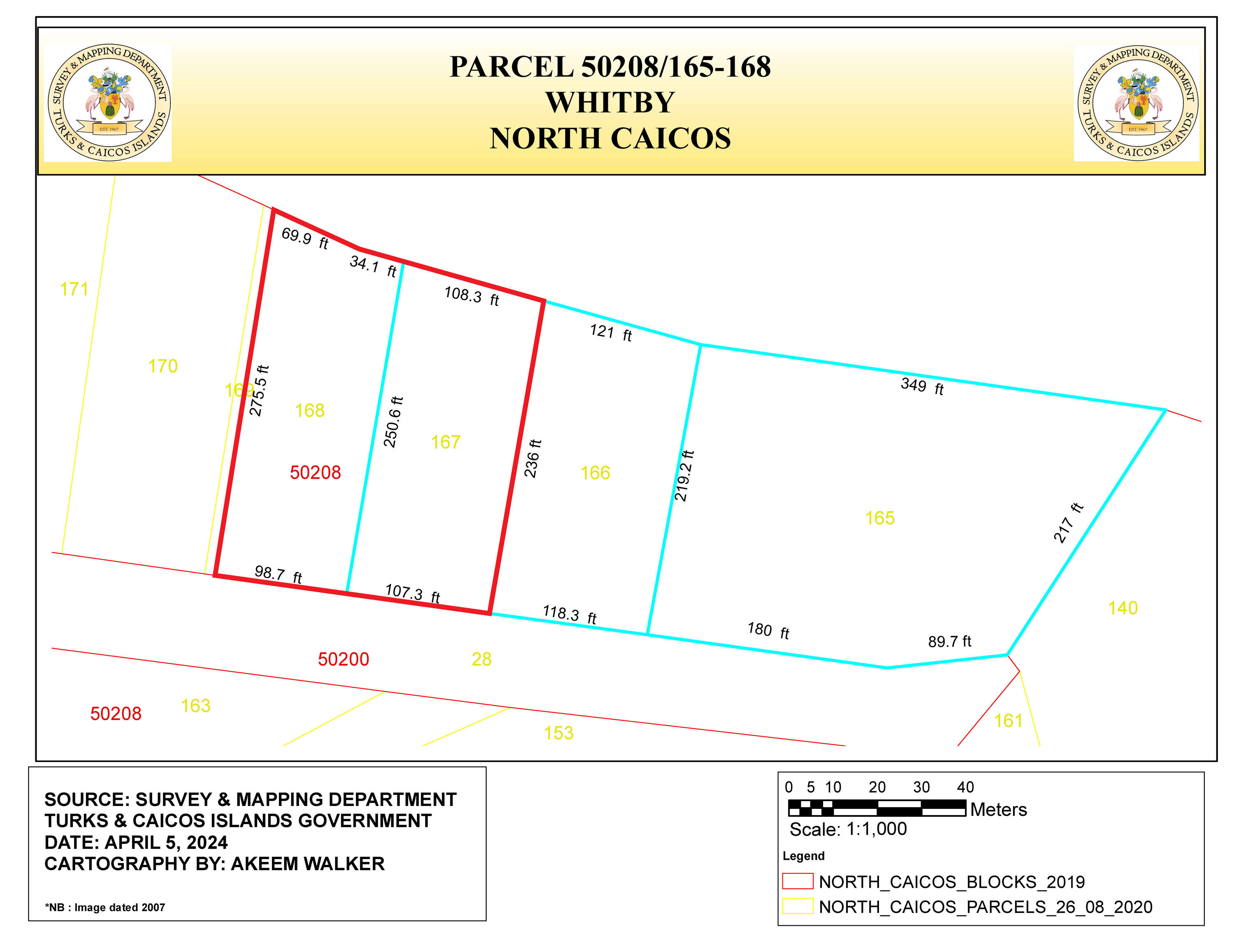  Beachfront Land North Caicos - 0.52 Acres - 104 Feet Frontage - 物件實景