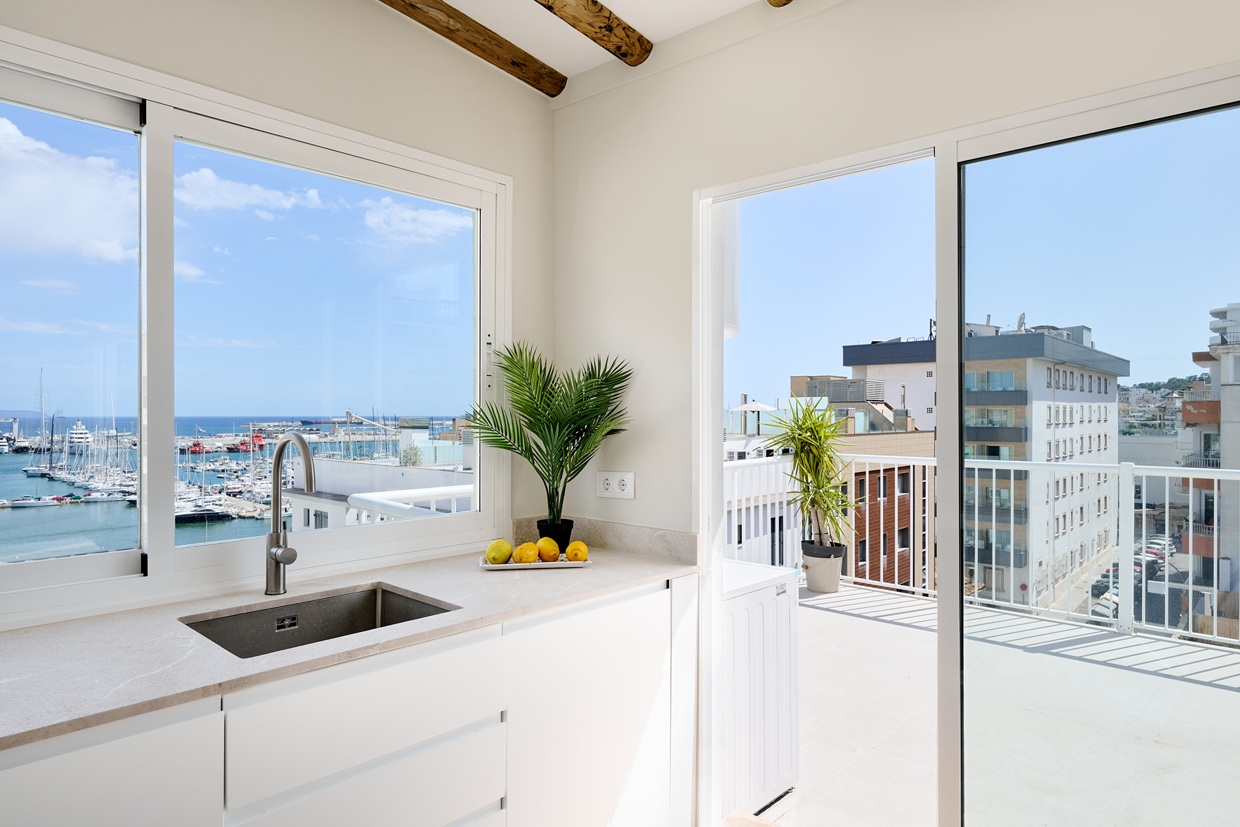 Penthouse with terrace and sea views in Santa Catalina, Palma de Mallorca - 物件實景