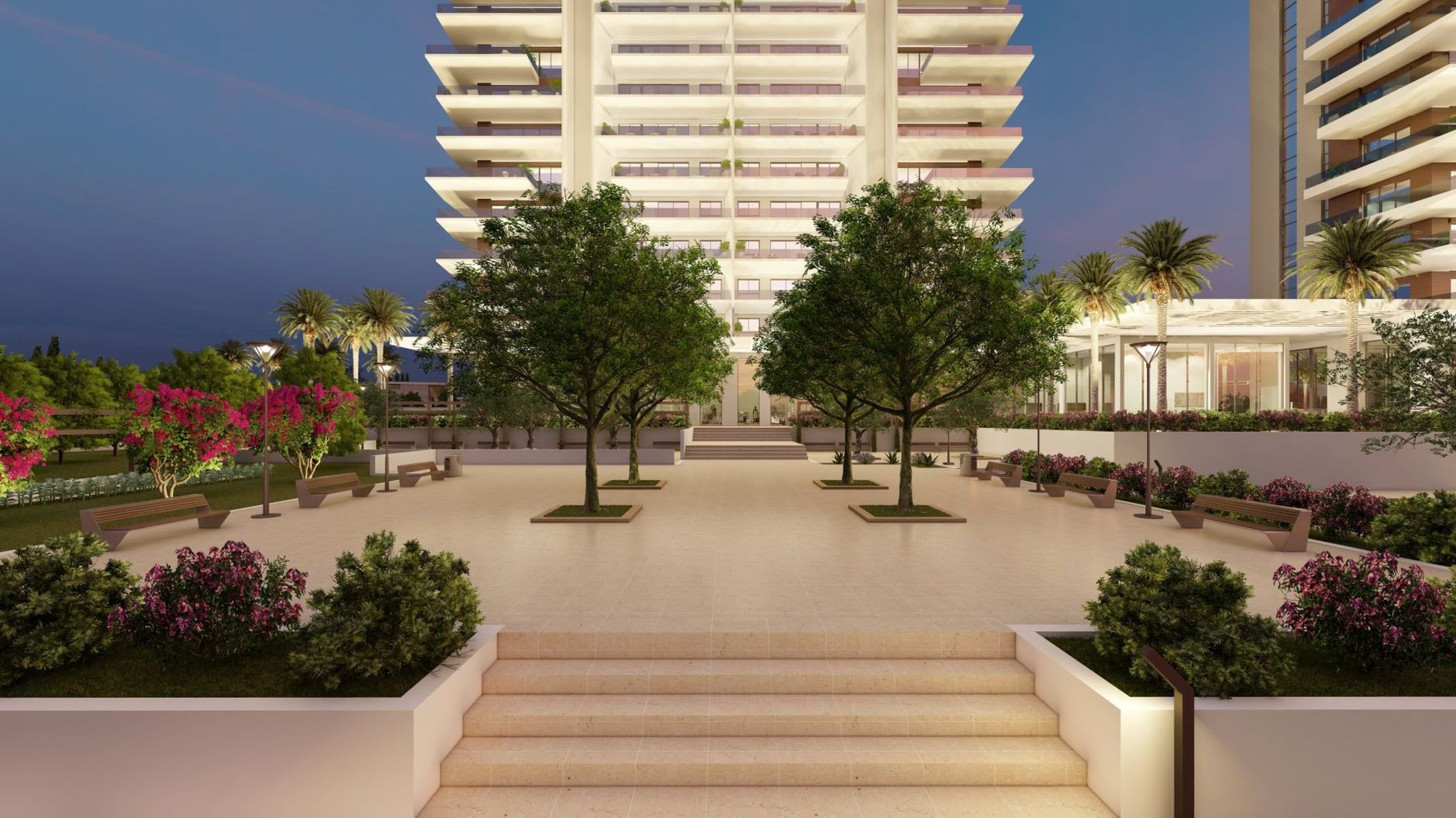  4 Bedroom Apartment with Sweeping Sea Views from the 12th Floor in Pafos - 物件實景