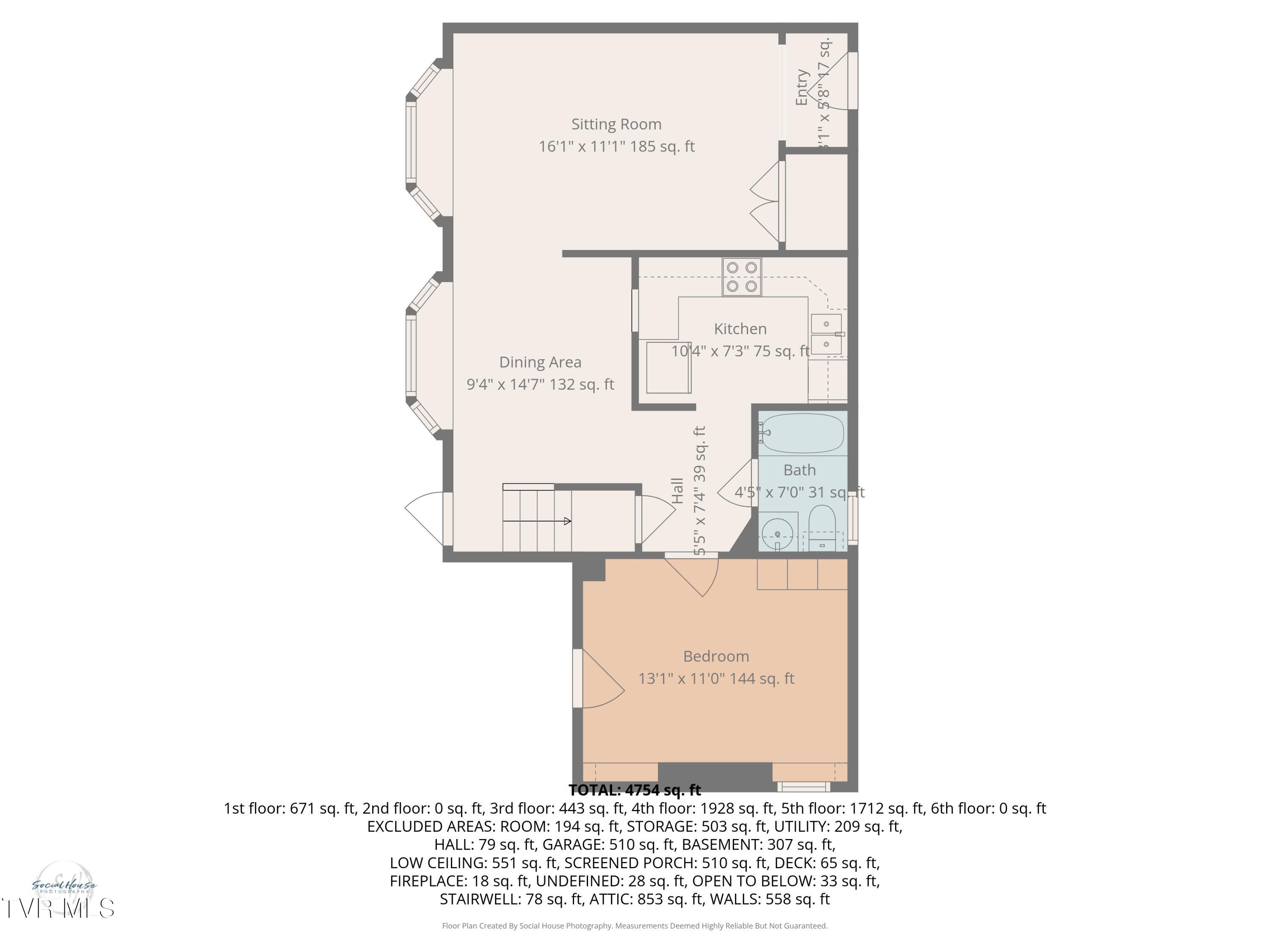 Bristol, Tennessee, 37620, United States, 4 Bedrooms Bedrooms, ,5 BathroomsBathrooms,Residential,For Sale,2005262