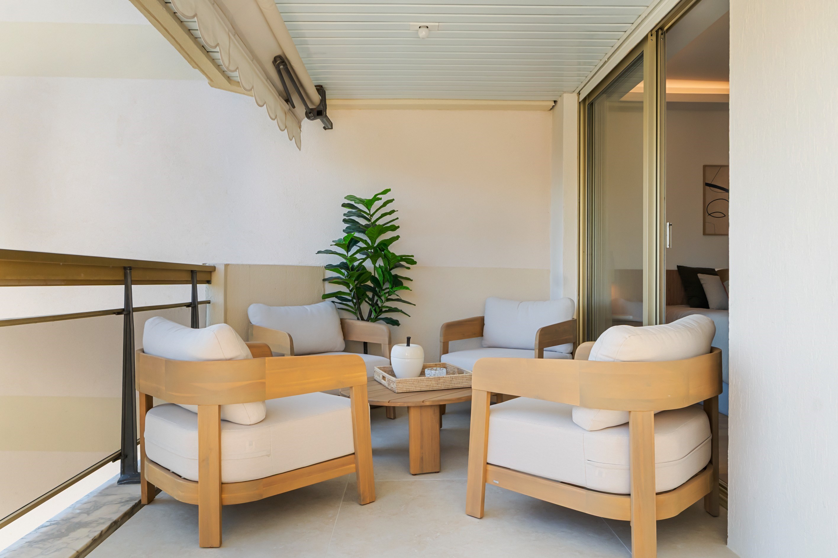  Cannes Palm Beach renovated 4-room apartment with terrace and sea view - 物件實景