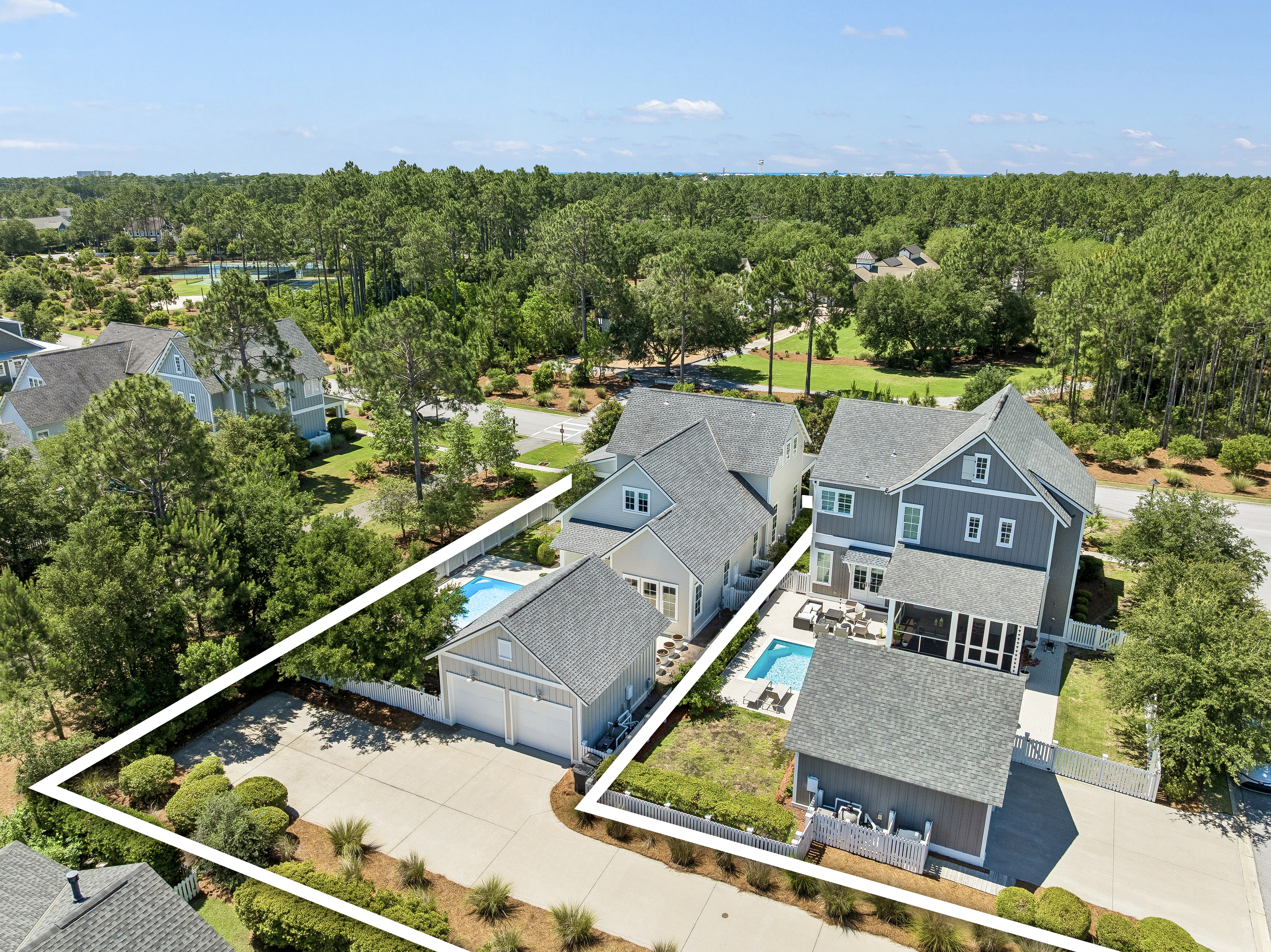  Elegant Watersound Origins Retreat With Pool, Hot Tub & Scenic Green Space Views - 物件實景