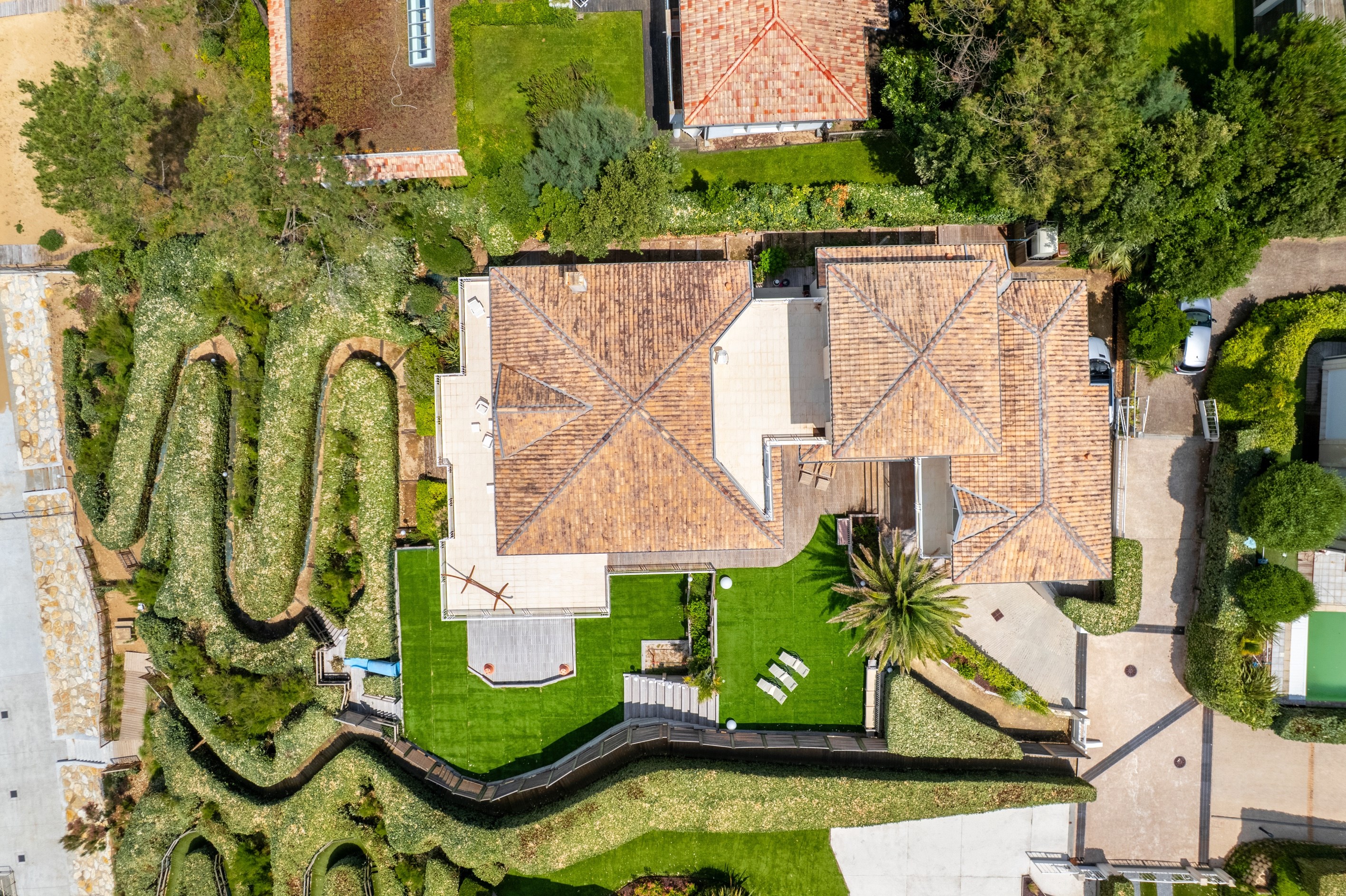  PYLA SUR MER - RXCEPTIONNAL FRONT LINE VILLA - 物件實景