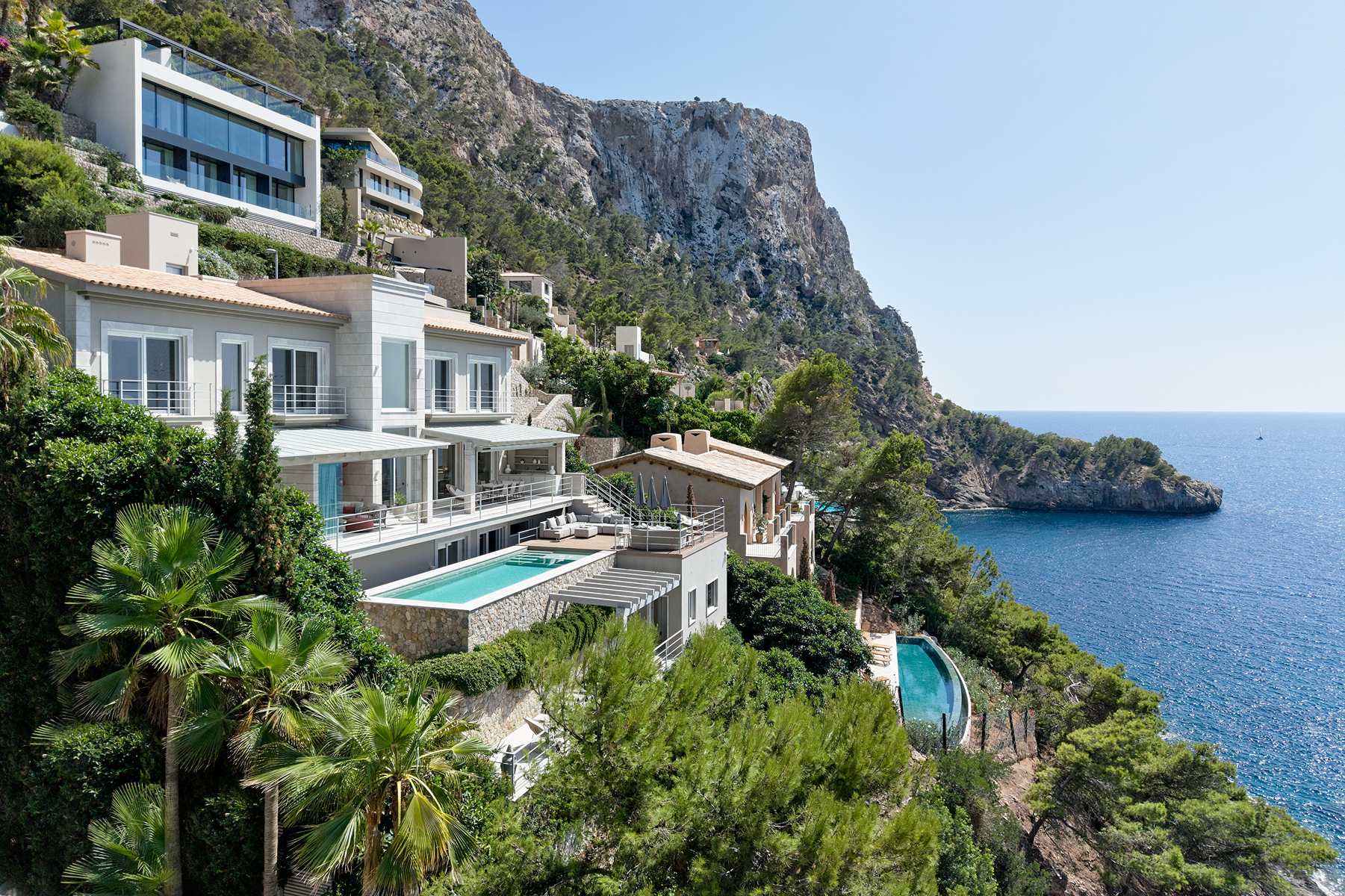  Villa on the first sea line with panoramic views in Andratx - 物件實景