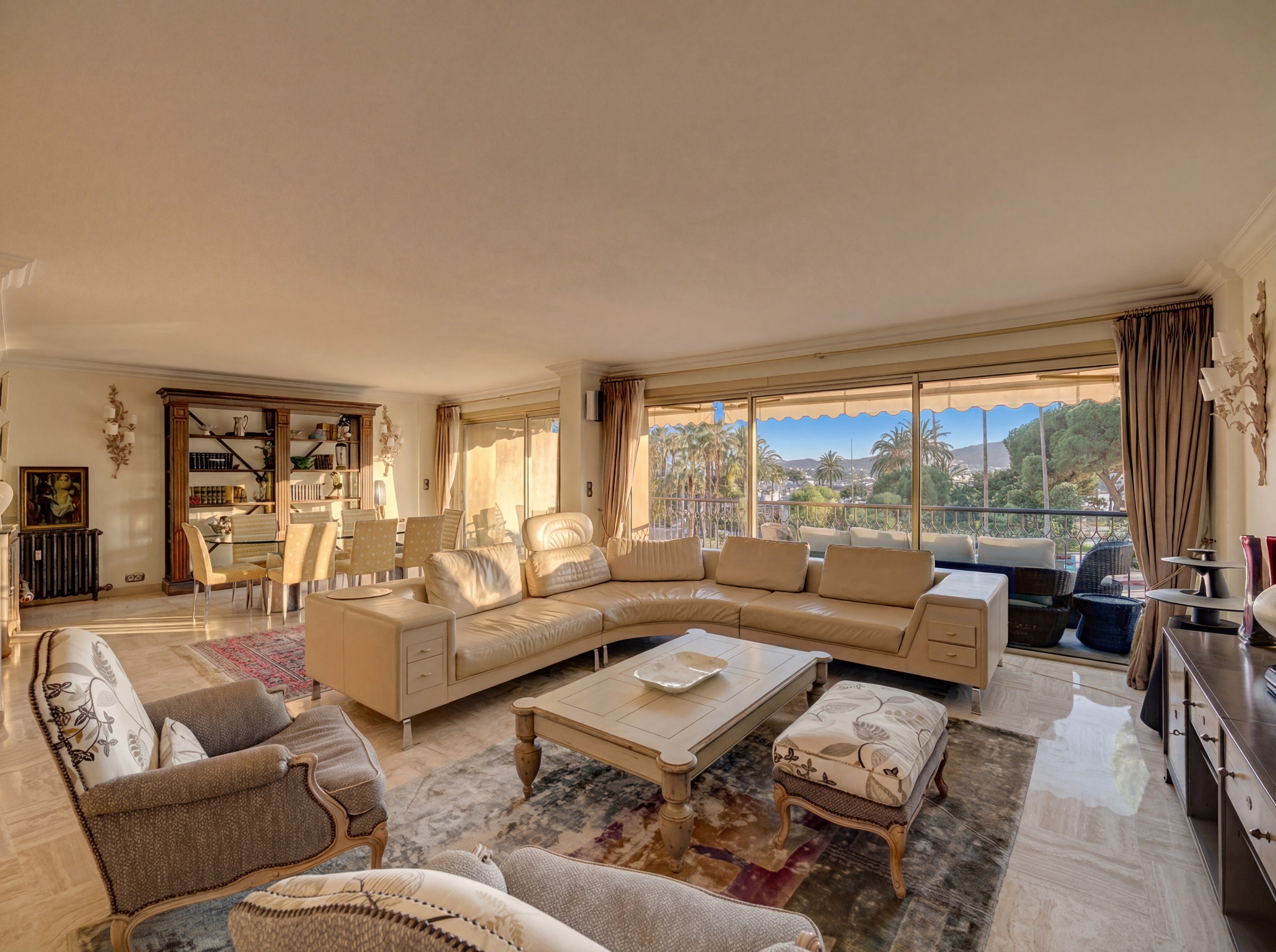  Cannes Croisette apartment panoramic sea view Port Canto terrace luxury residen… - 物件實景
