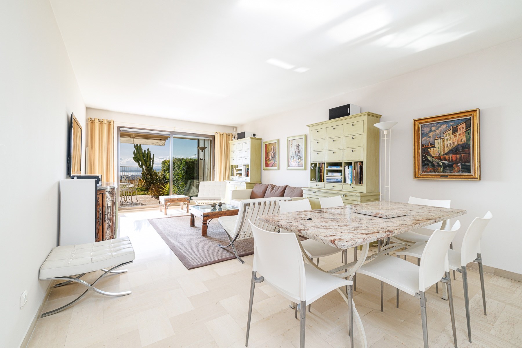  3-room apartment in Nice Mont Alban Mont Boron with garden, terrace and sea view - 物件實景
