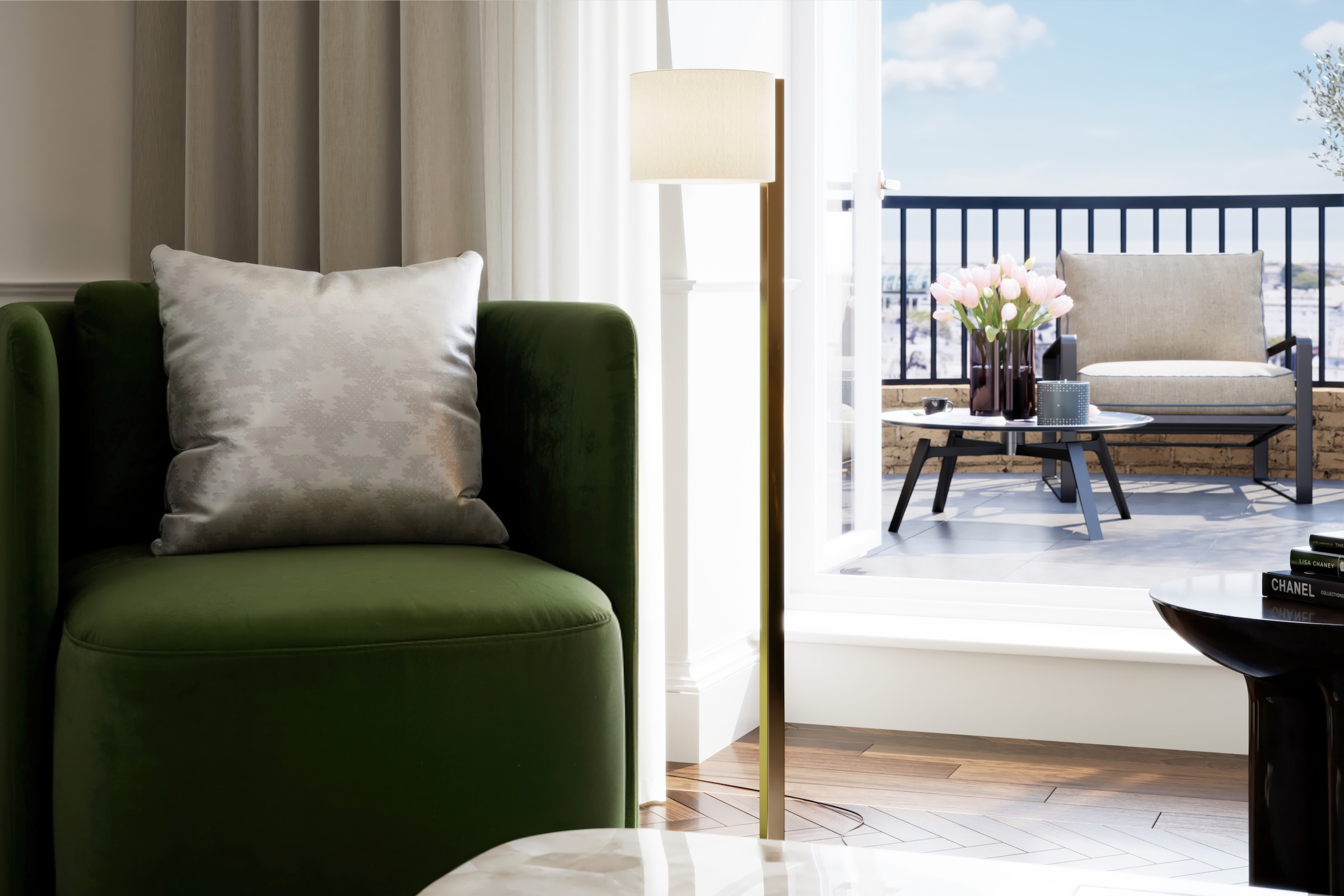  A one-bedroom luxury apartment in Mayfair development - 物件實景