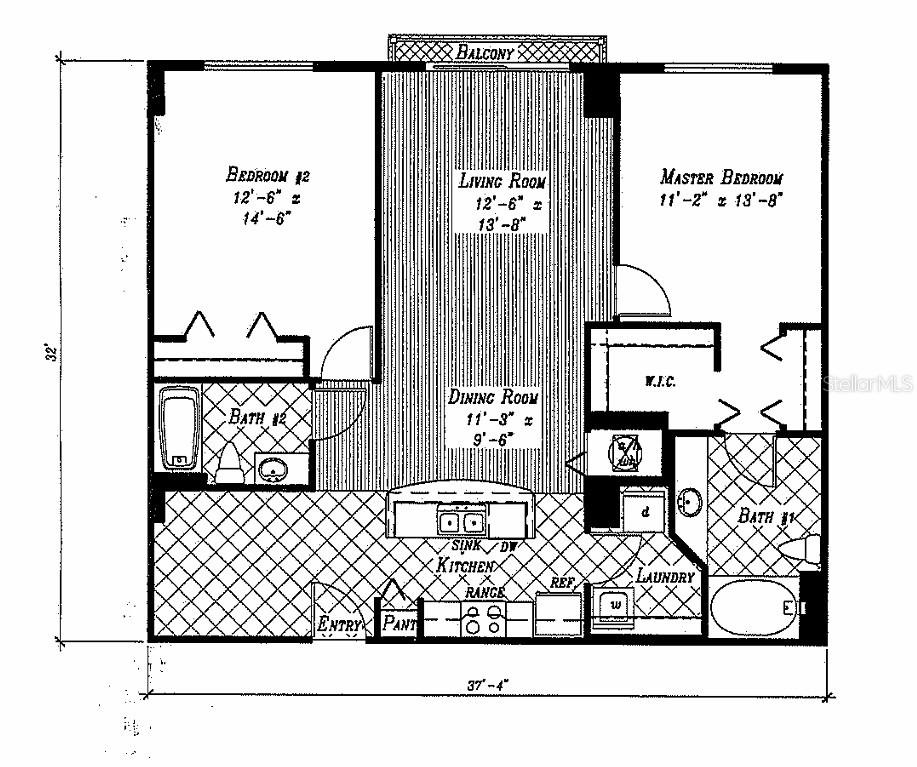 Tampa, Florida, 33602, United States, 2 Bedrooms Bedrooms, ,2 BathroomsBathrooms,Residential,For Sale,2002253