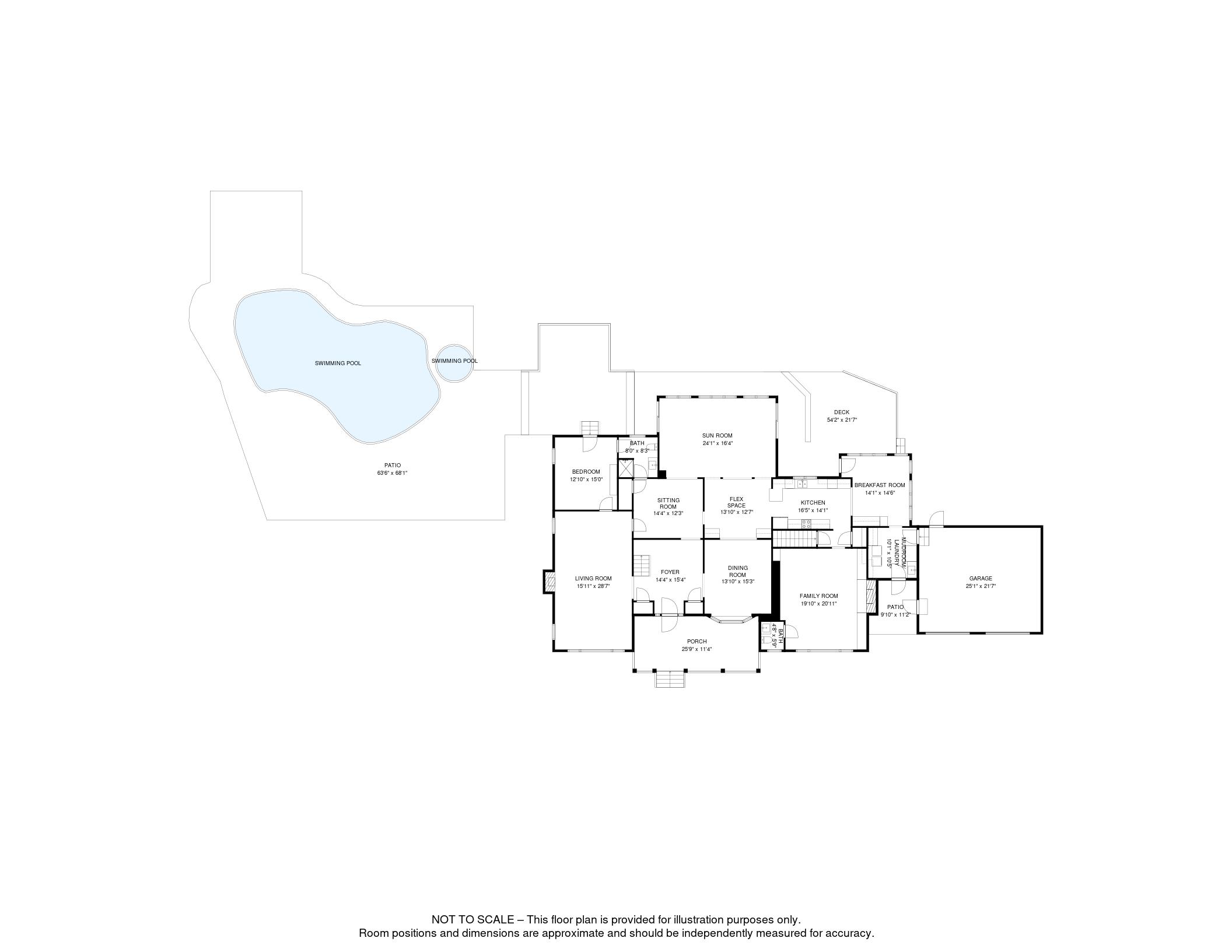  Updated Custom Colonial Home Brings Private Natural Setting Into Daily Life - 物件實景