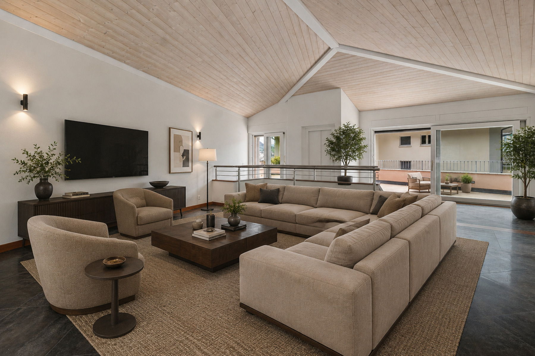  Diana Residence: Elegant penthouse with garden, pool and lake view - 物件實景
