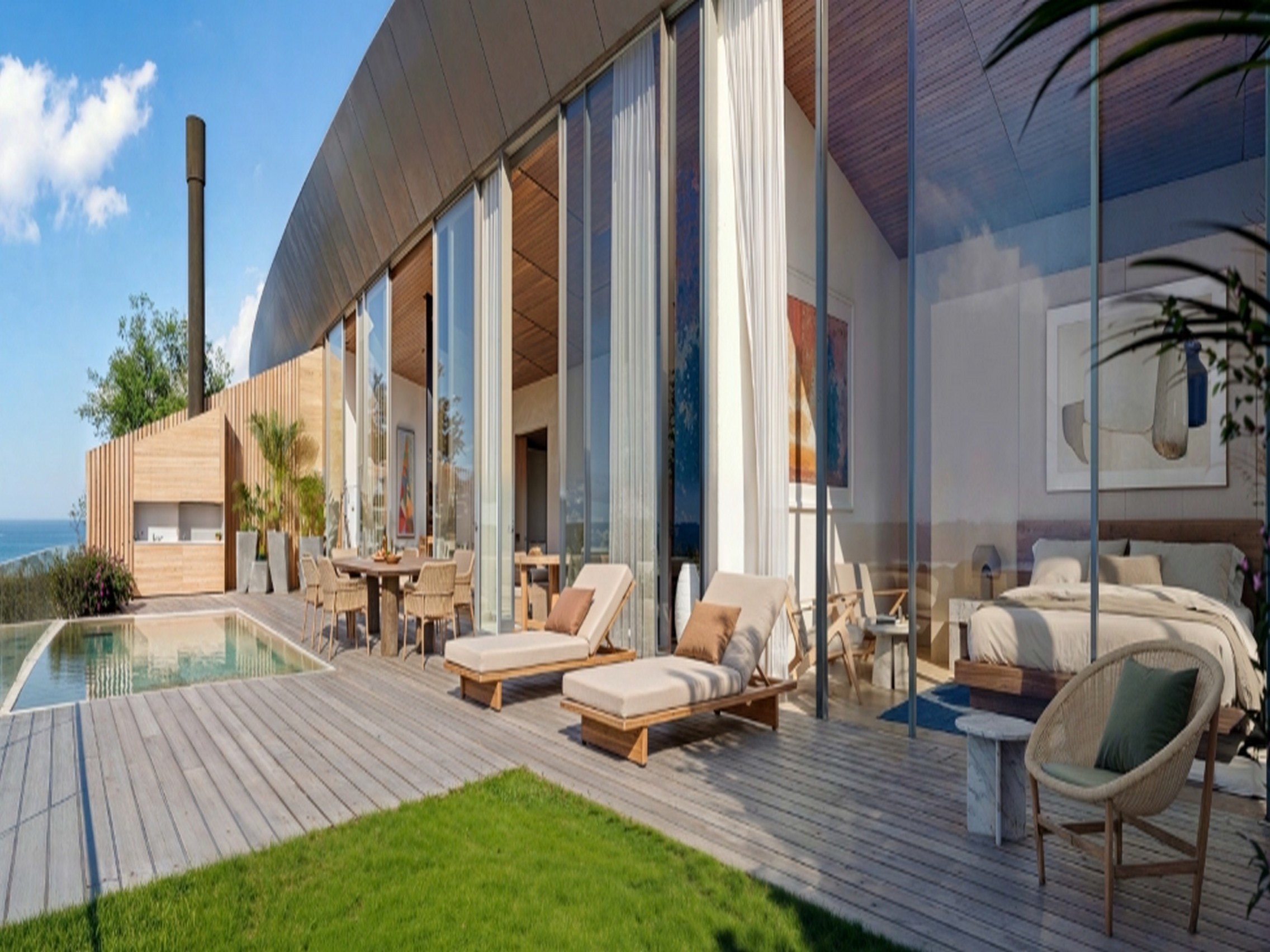  Médano by Viñoly: Four-Bedroom Penthouse by the Sea with 360° Views - 物件實景