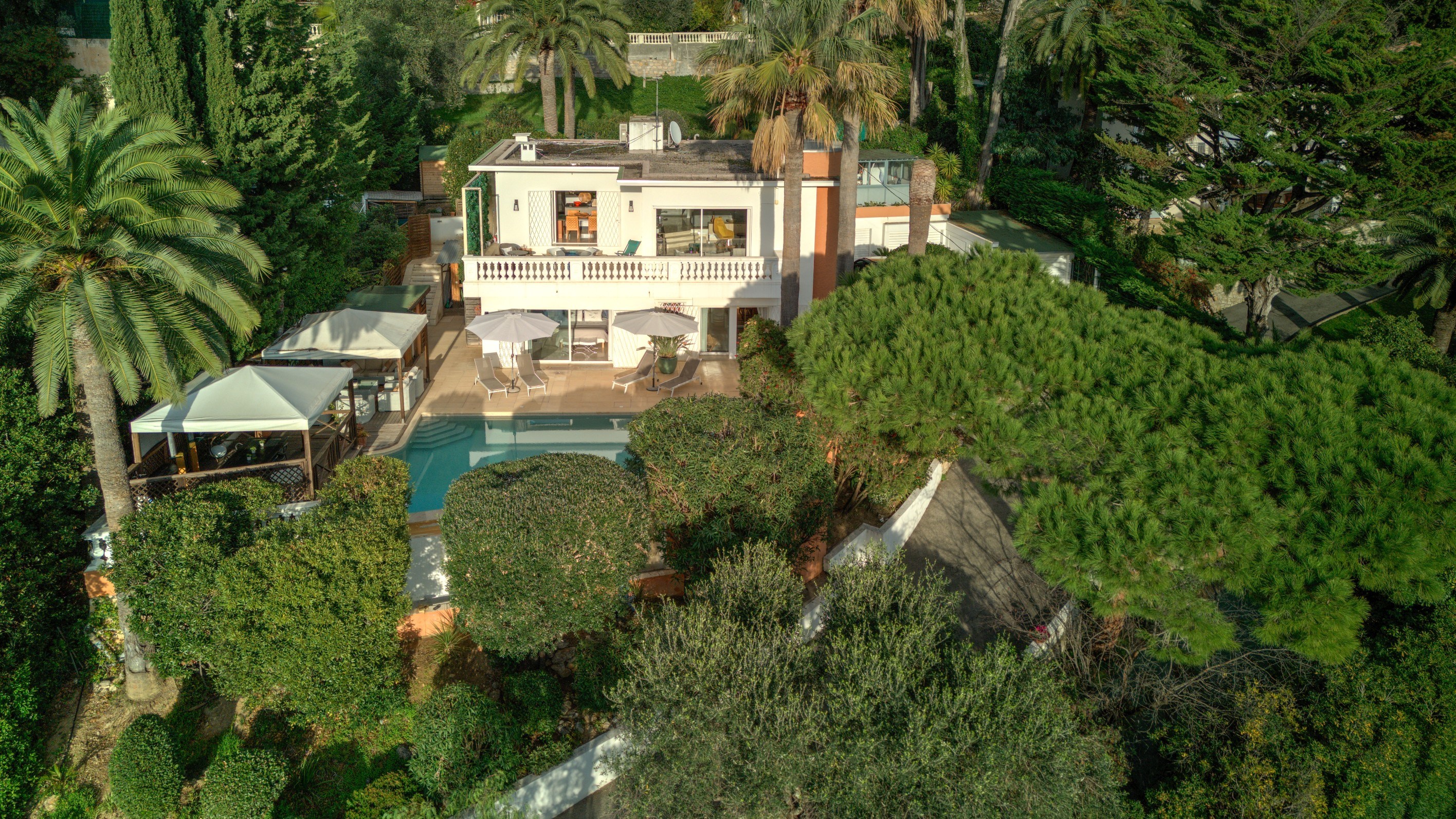  Le Cannet Victoria villa 200 sqm panoramic sea views infinity pool land 1350 sq… - 物件實景