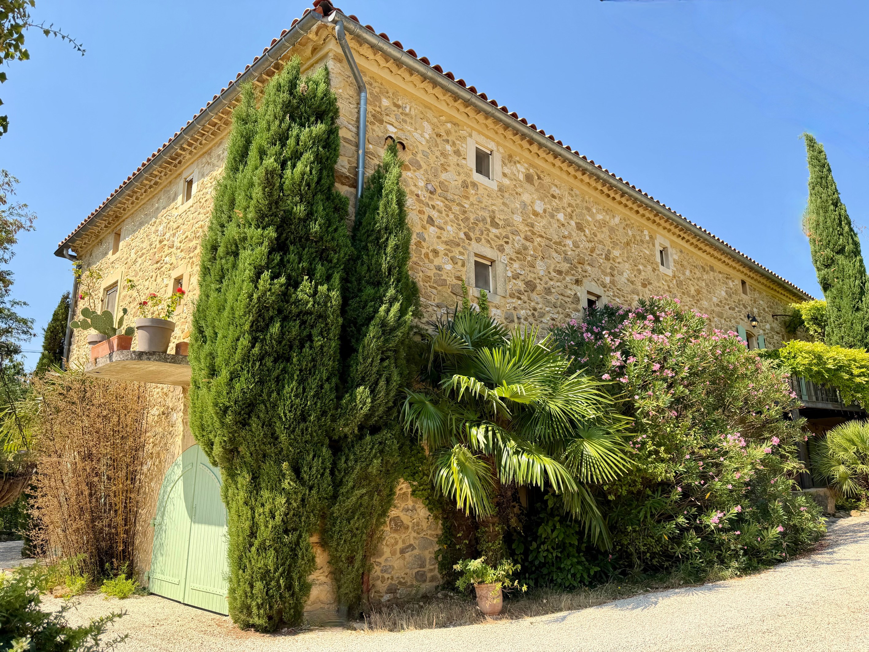  Authentic Provençal Stone Mas – 3.3-Hectare Estate Overlooking the Cèze Valley - 物件實景