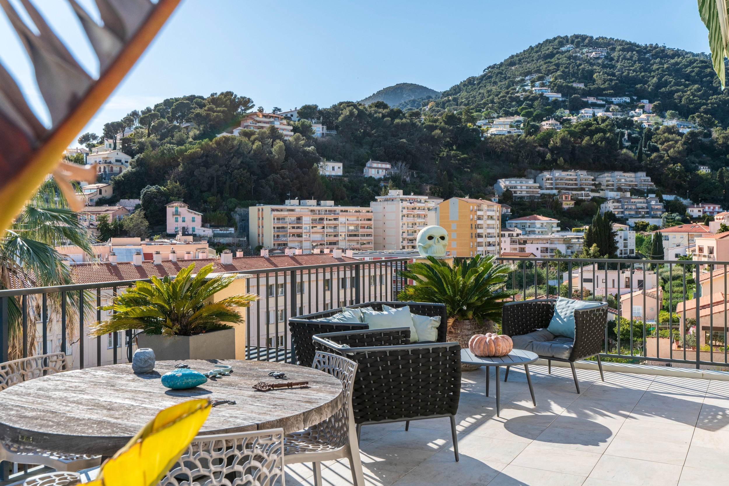  Menton luxury penthouse with rooftop terrace, pool and panoramic views - 物件實景