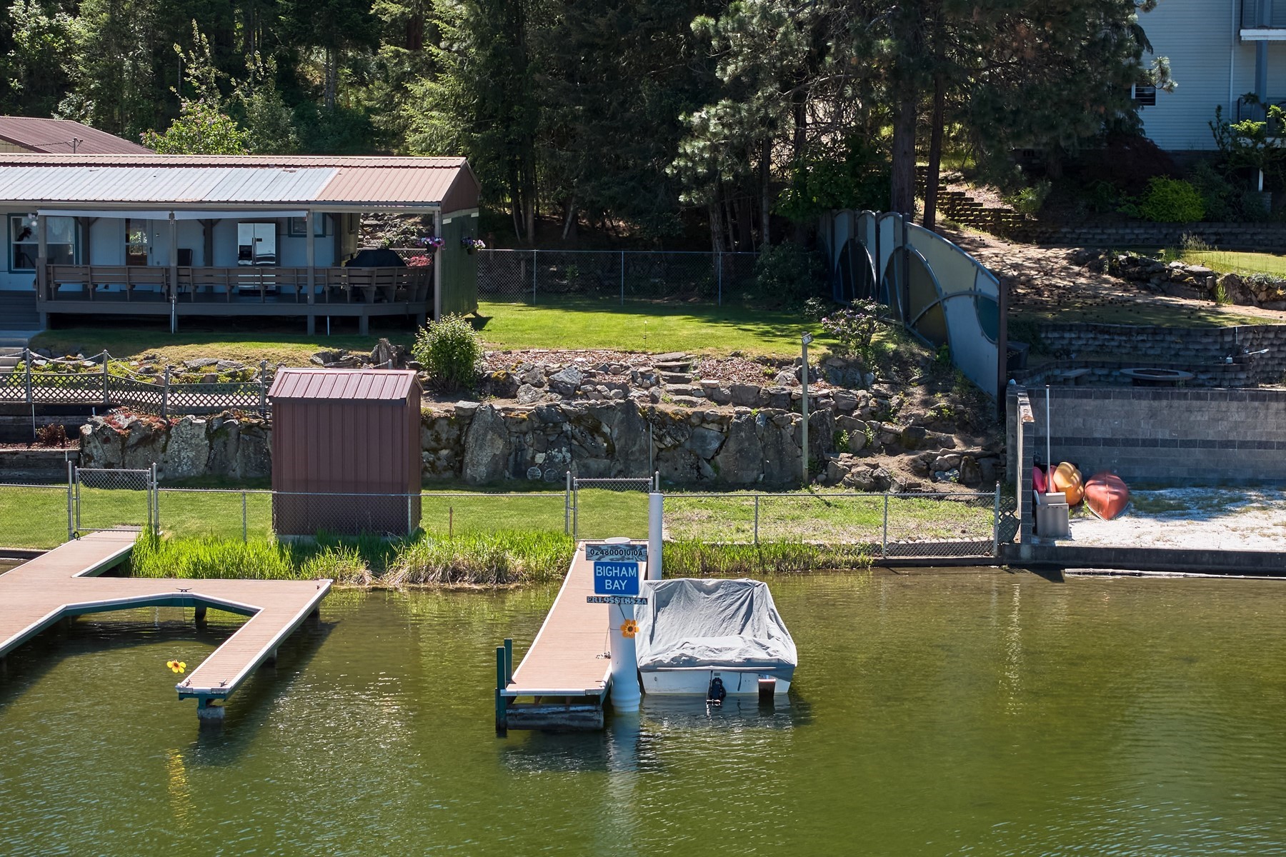  Rare 10 acre/3 Parcel Waterfront Property - 物件實景