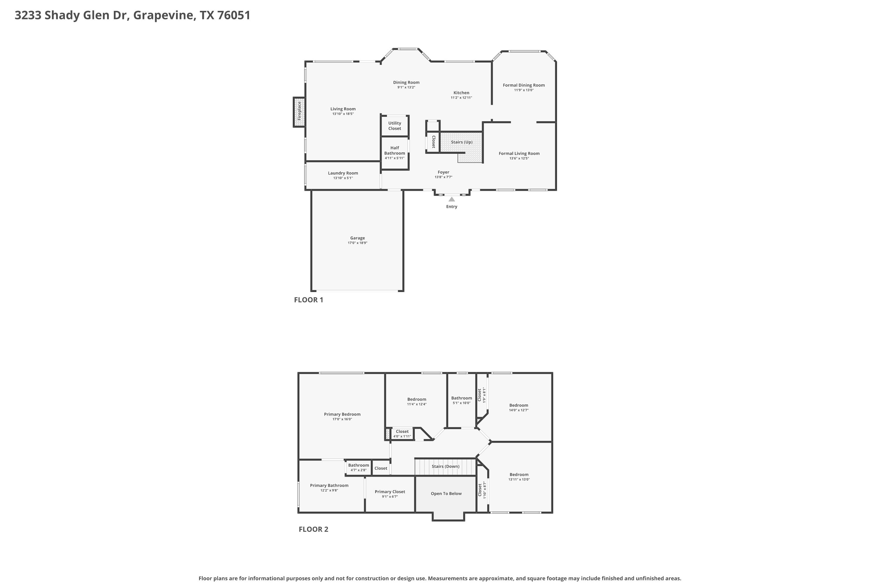  3233 Shady Glen Drive, Grapevine, TX, 76051 - 物件實景