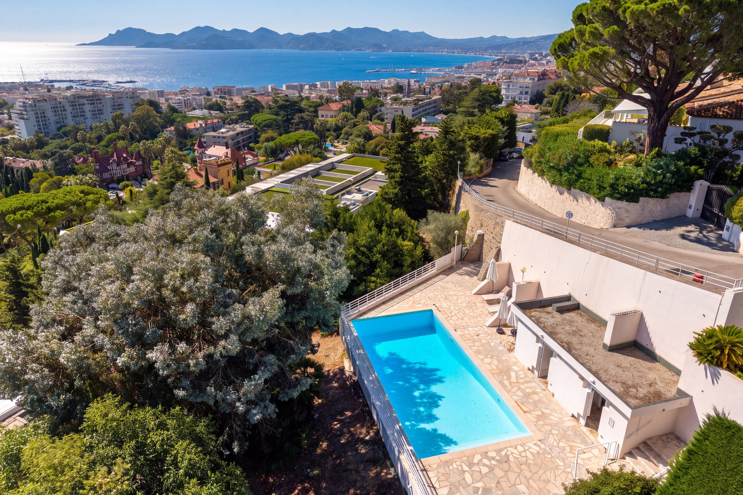  Cannes Californie, three bedroom corner apartment with 60 sqm terrace and panor… - 物件實景
