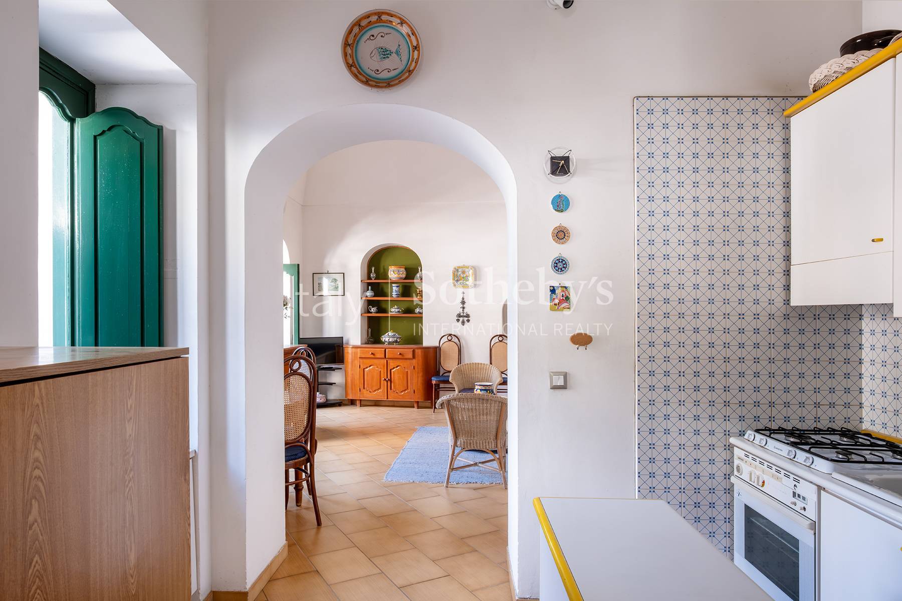  Residence with panoramic views over the beach of Positano - 物件實景