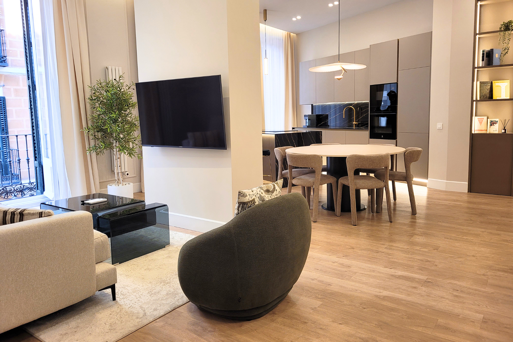  Renovated 3-bedroom apartment in Madrid City Center - 物件實景
