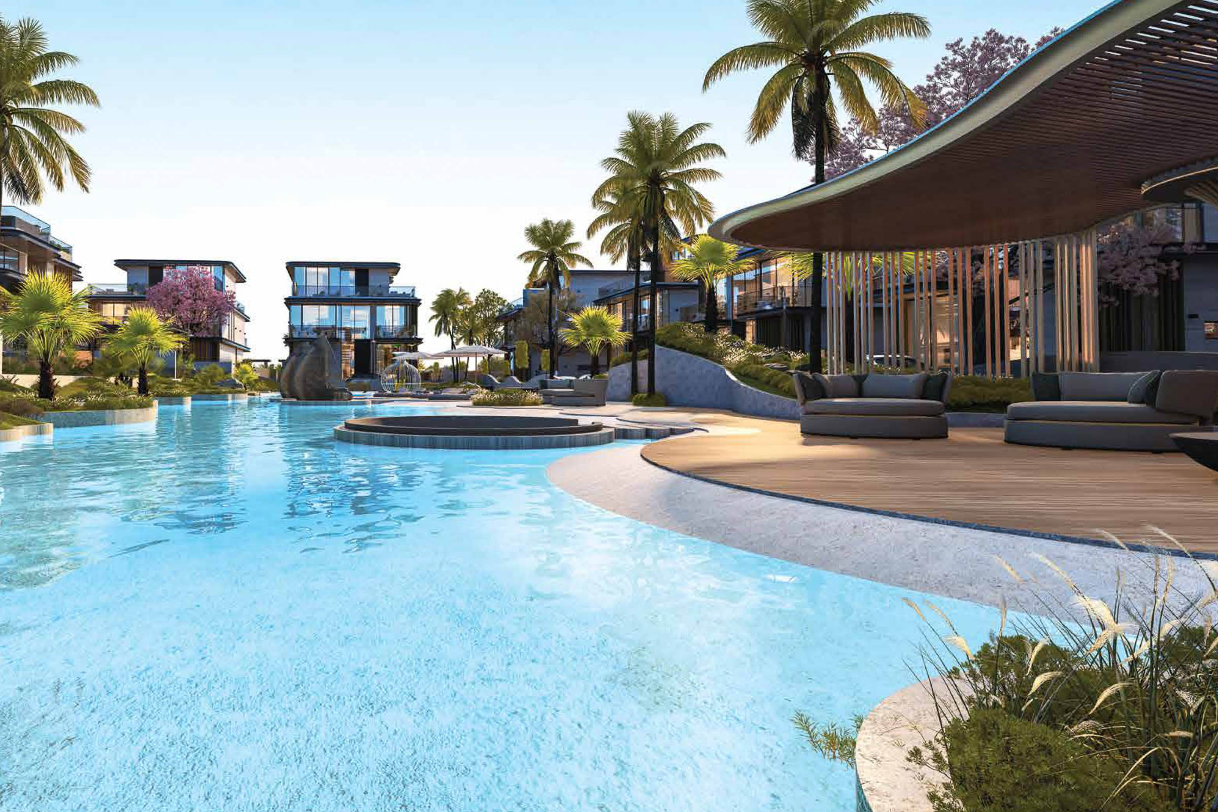  Villa with Private Pool and Rooftop Jacuzzi in MBR City - 物件實景