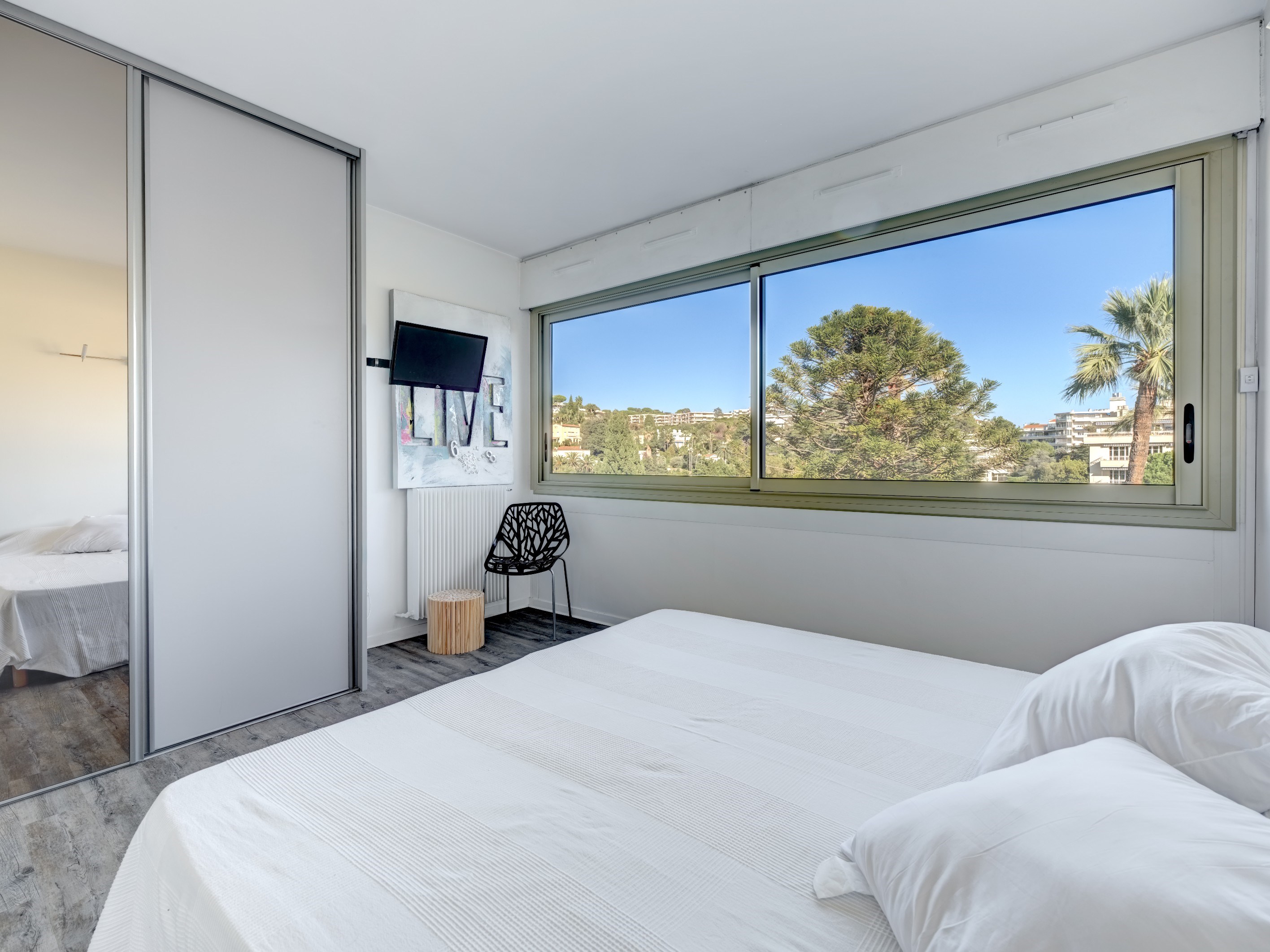  4-room duplex penthouse in Cannes Plages du Midi with terrace and sea view - 物件實景