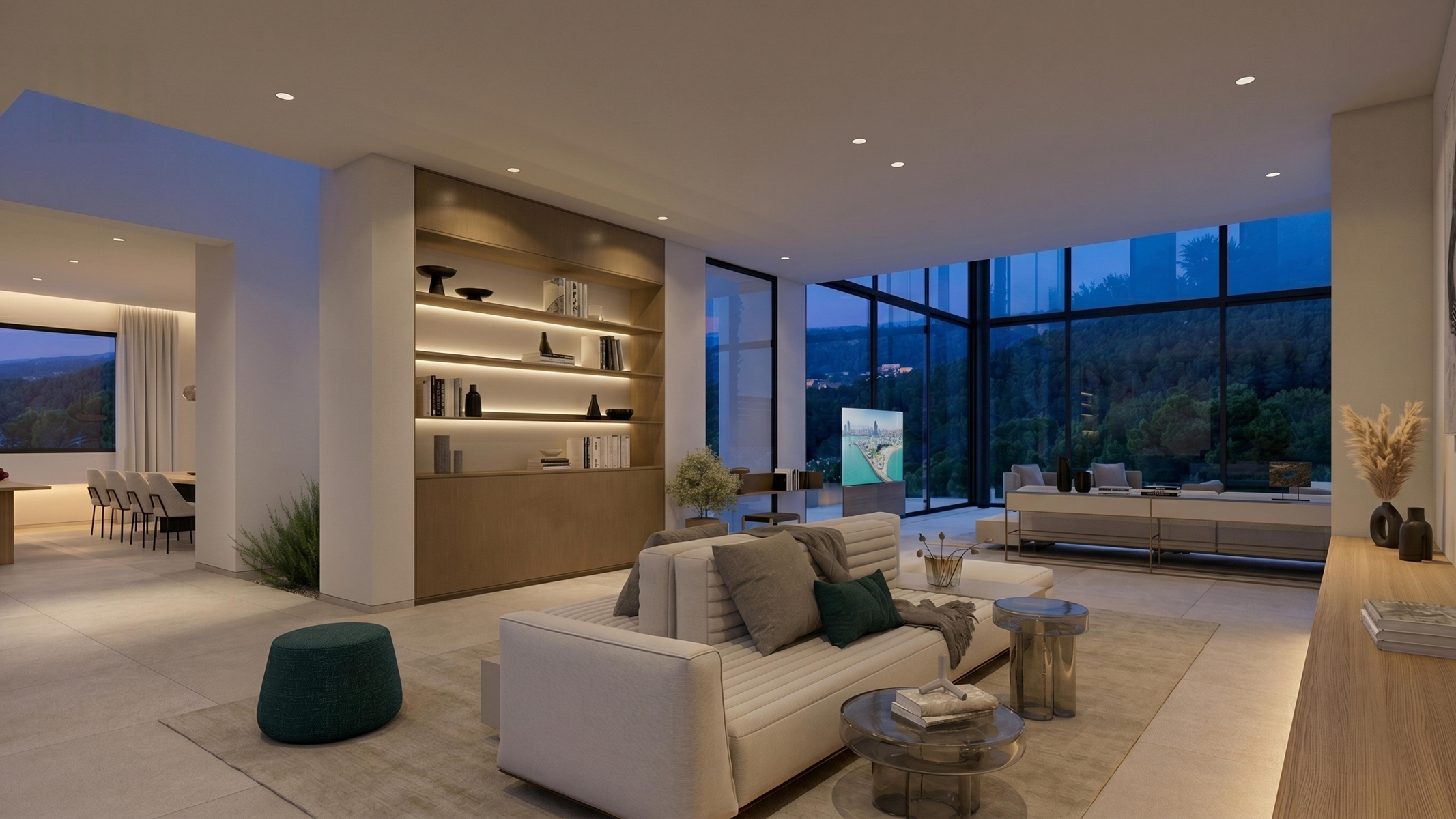  Contemporary villa with construction project and pool in Son Vida - 物件實景