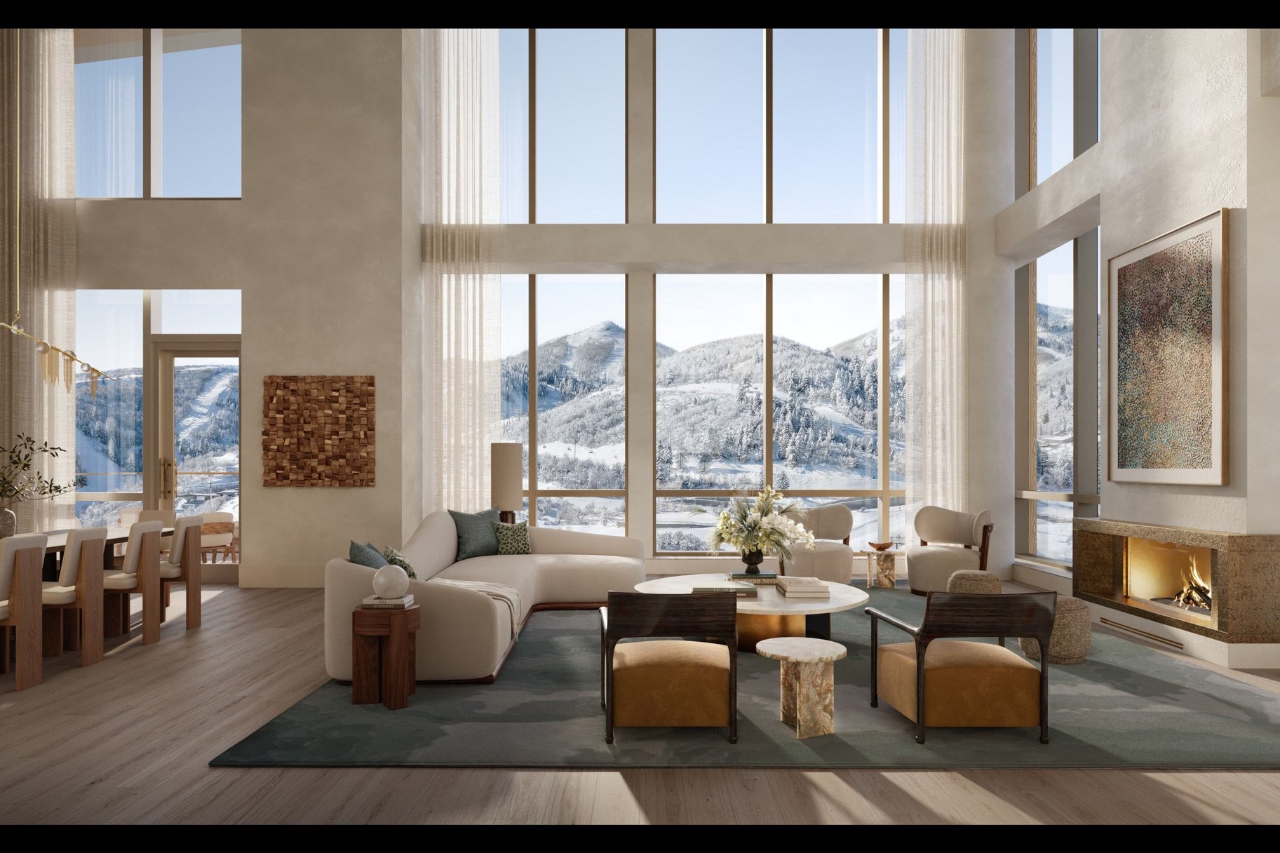 where  the mountain meets its match in luxury, entertaining & four seasons living - 物件實景