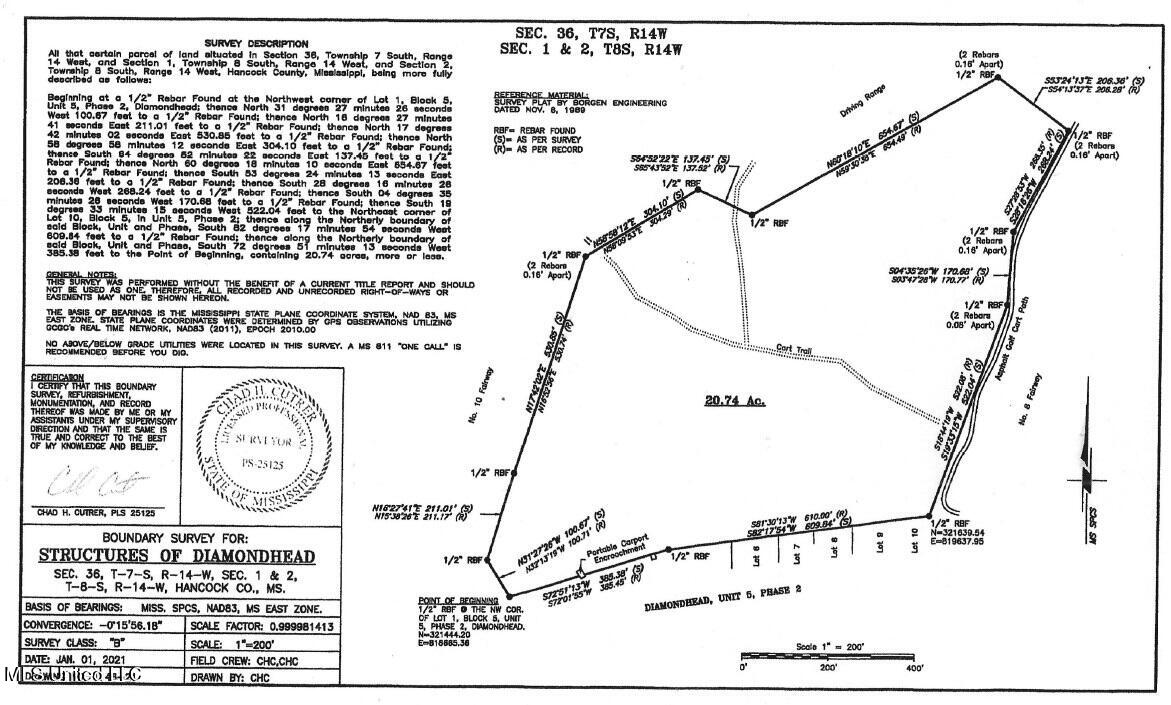 Diamondhead, Mississippi, 39525, United States, ,Land,For Sale,1960755