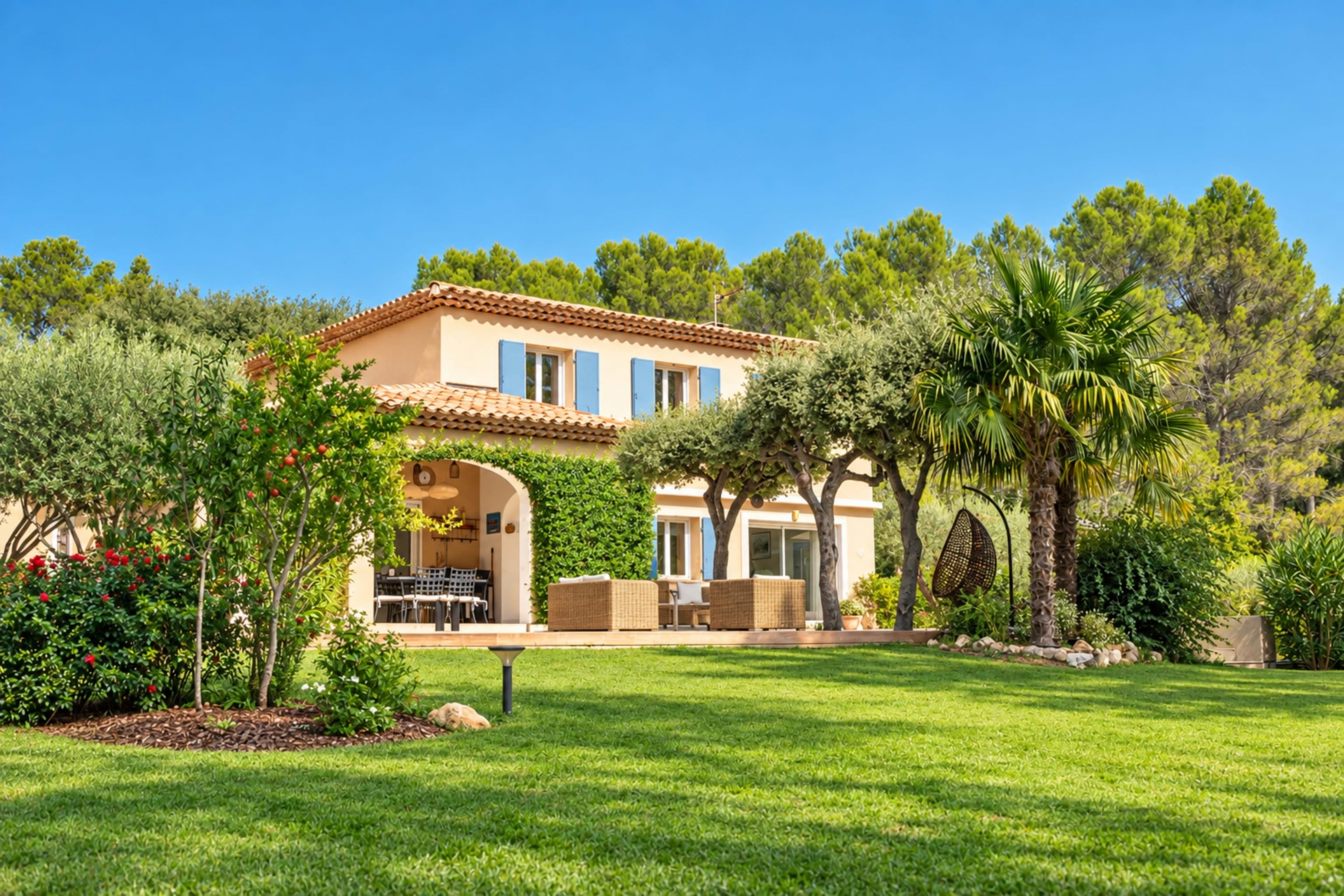  Modern Provençal house with an exceptional view of Sainte-Victoire - 物件實景