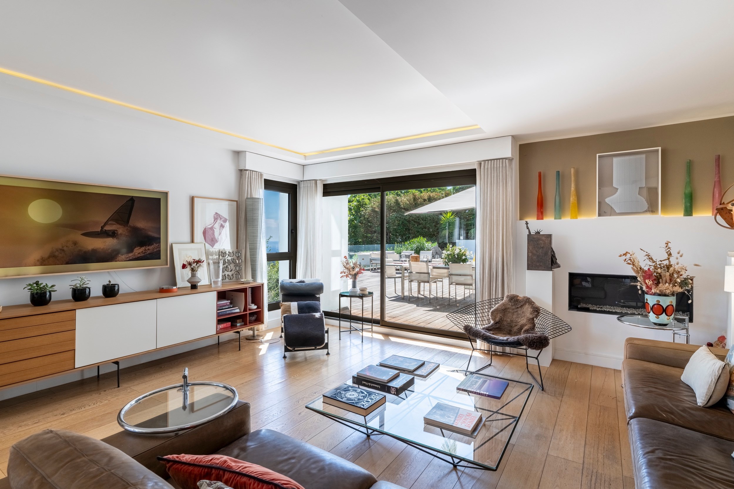  Nice Fabron, contemporary villa for sale, panoramic sea views, swimming pool an… - 物件實景