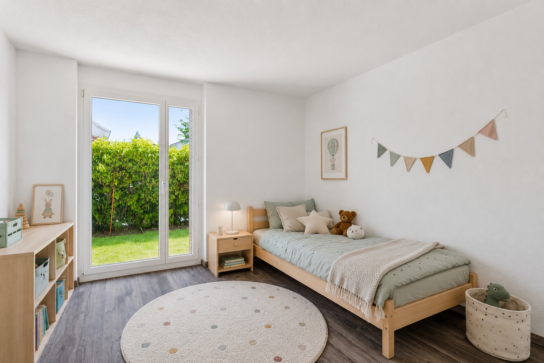 4.5-room apartment with a terrace, private garden, and a train station just a fe - 物件實景