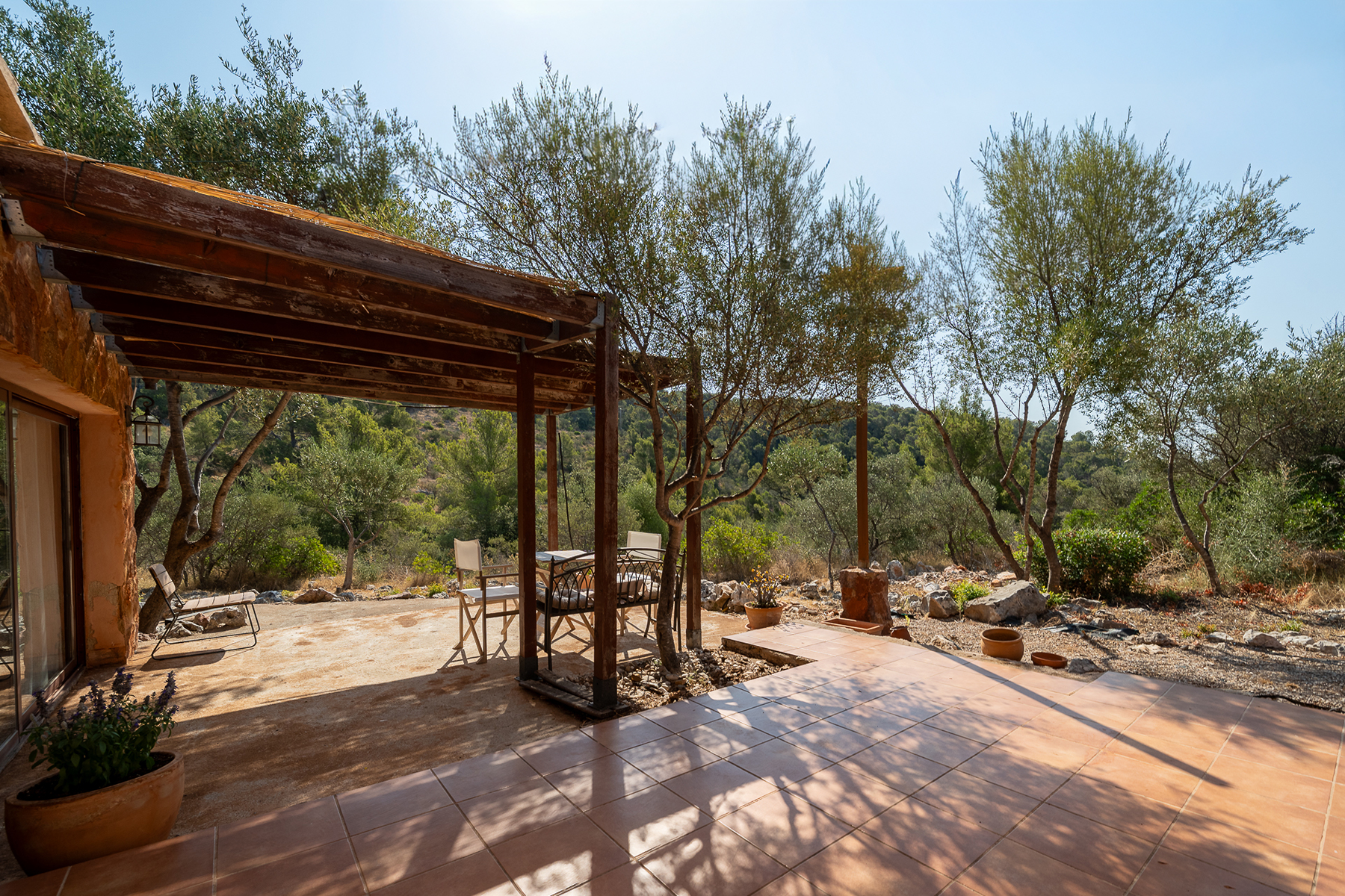  Land with panoramic views and 3 small buildings in Bunyola - 物件實景