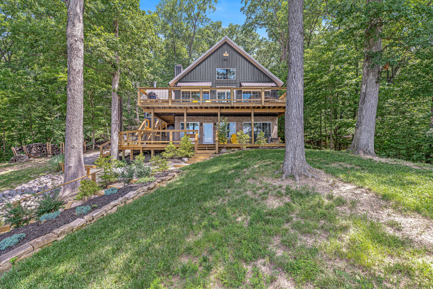  Extraordinary Custom Retreat Located on a Private Peninsula off Racoon Lake - 物件實景