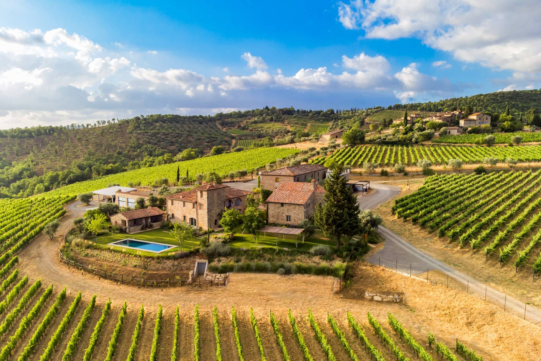 A prestigious wine estate with villa, pool and church - 物件實景