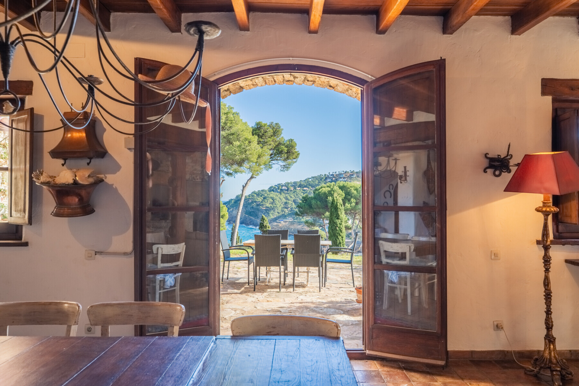  Unique property with sea views in Sa Riera, Begur - 物件實景