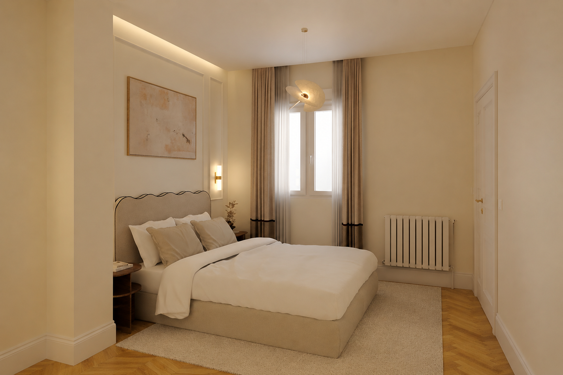  Flat in a classic building with French balcony, in Almagro, Madrid - 物件實景