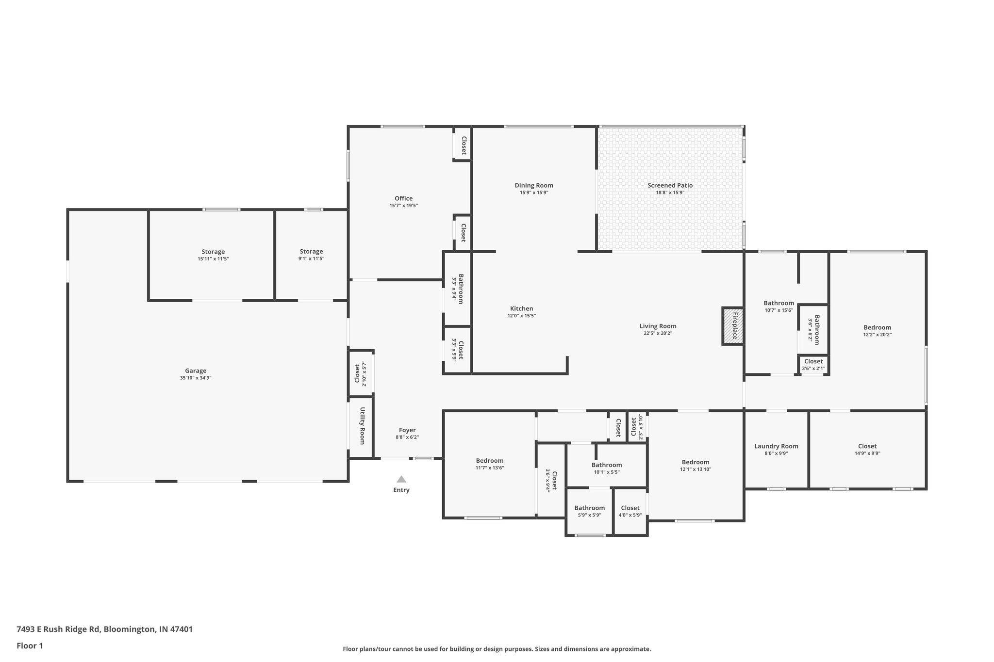 Bloomington, Indiana, 47401, United States, 3 Bedrooms Bedrooms, ,3 BathroomsBathrooms,Residential,For Sale,1977080