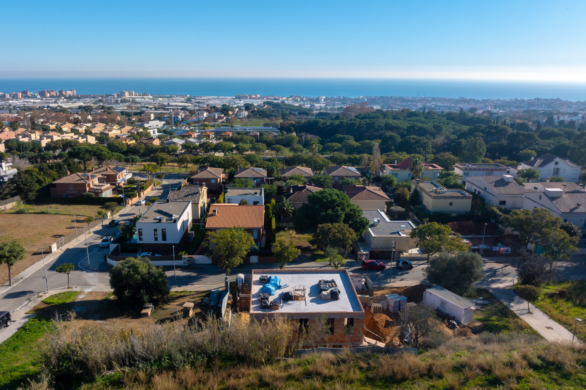  Ecological design house under construction in Vilassar - Costa Barcelona - 物件實景