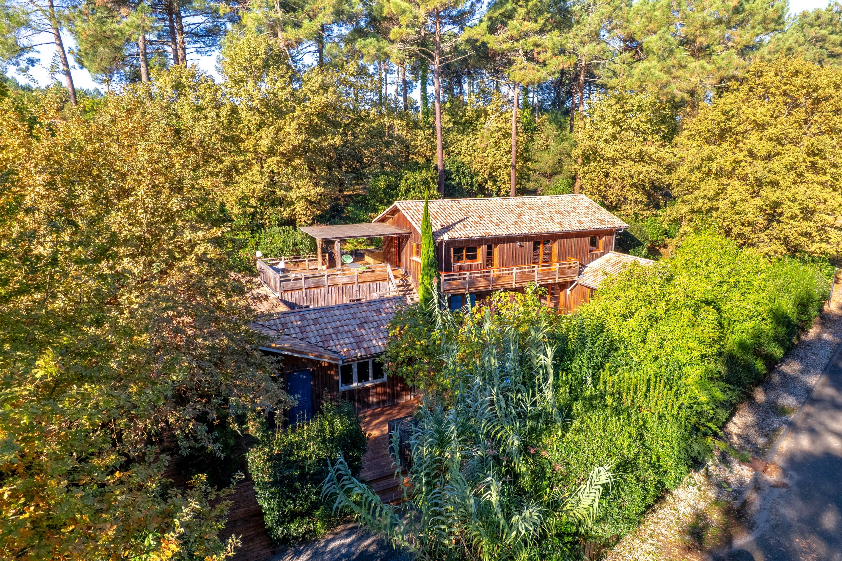  BISCARROSSE GOLF - MAGNIFICIENT WOODEN VILLA - 物件實景