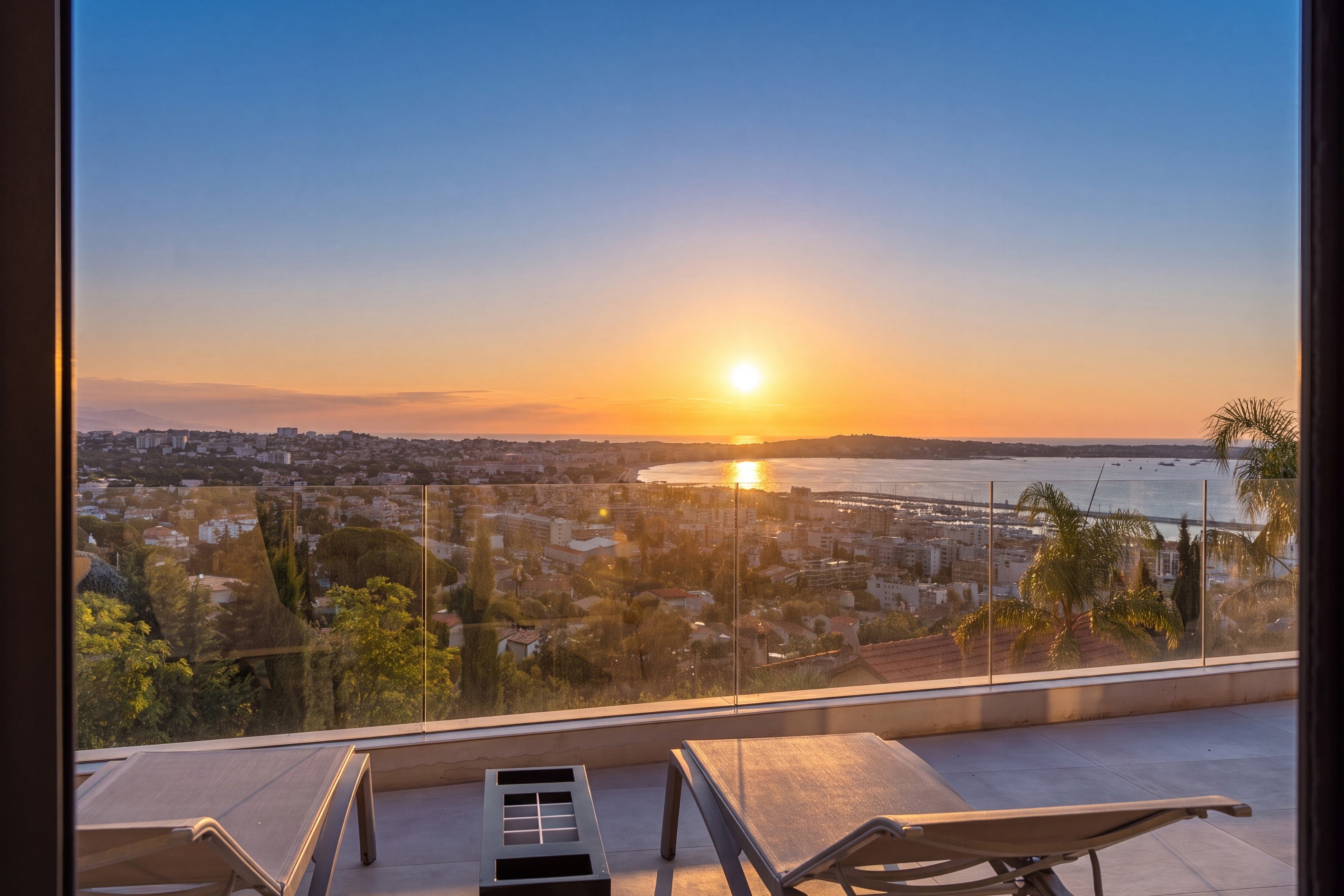  Renovated contemporary villa with panoramic sea views to Cap d