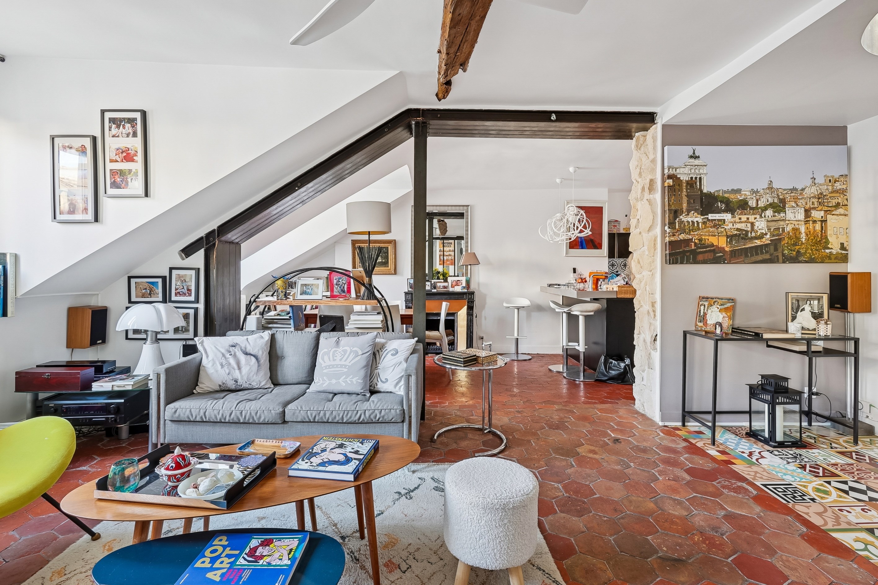  Paris 4th - Ile Saint-Louis - Top floor duplex apartment - 物件實景