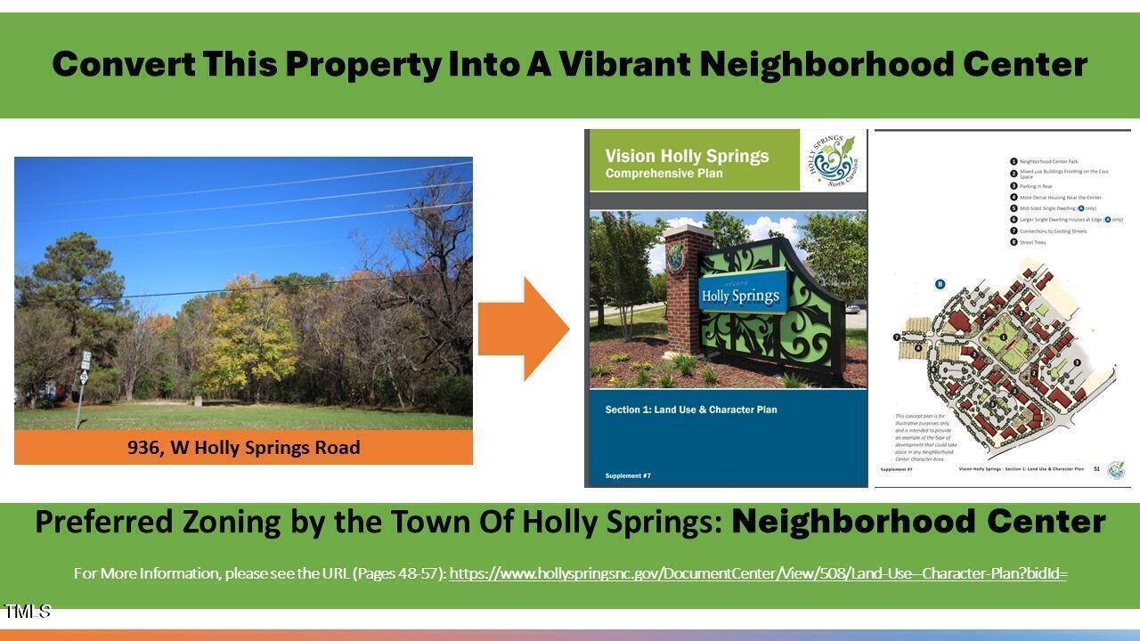 936 w holly springs RD, Holly Springs, North Carolina, 27540, United States, ,Land,For Sale,936 w holly springs RD,1656032
