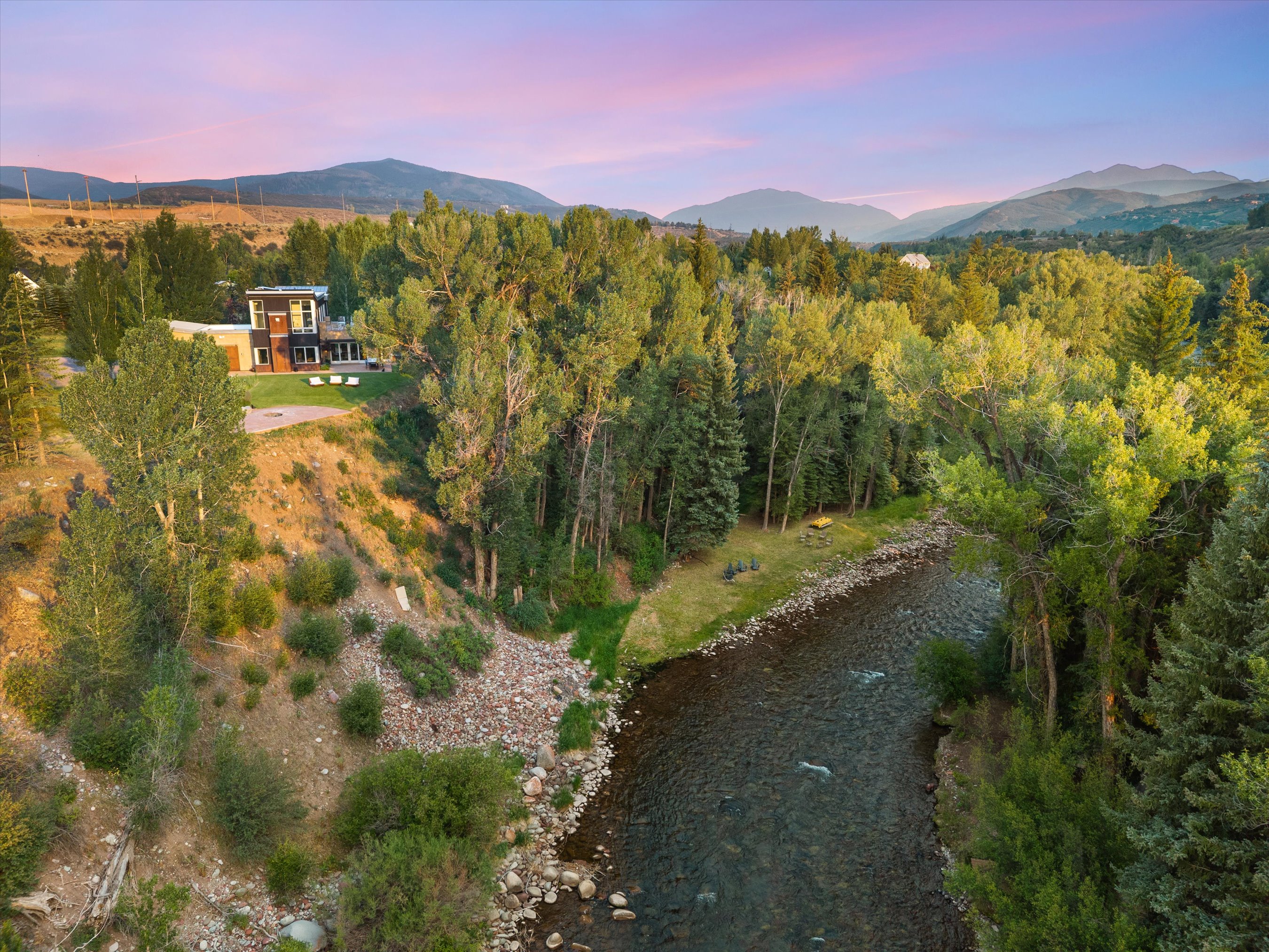  Designed for the Roaring Fork River  57 Liberty Lane, Woody Creek - 物件實景
