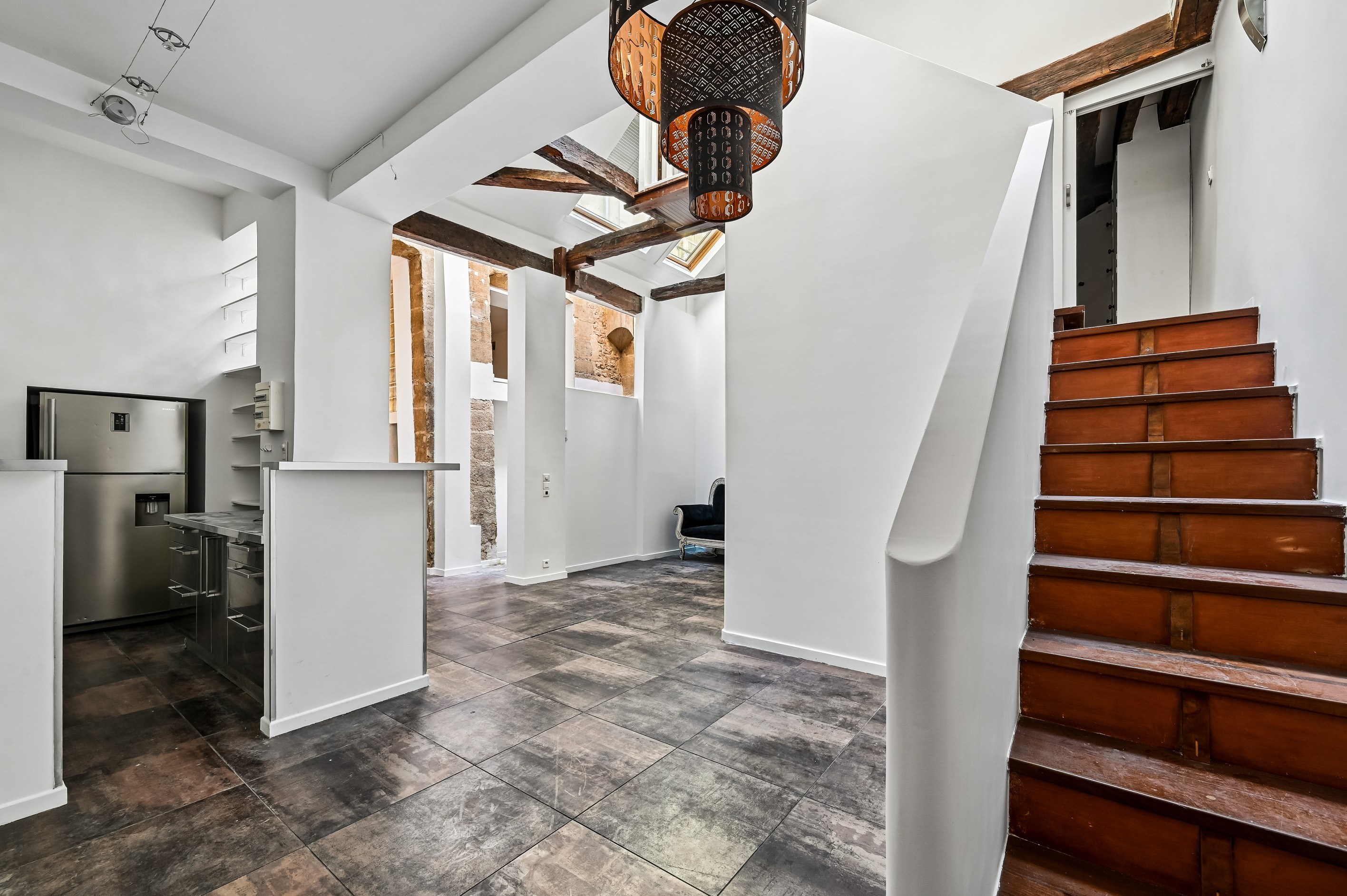  PARIS 1ST - SAINT-EUSTACHE: CONTEMPORARY LOFT - SUITABLE FOR PROFESSIONAL USE - 物件實景