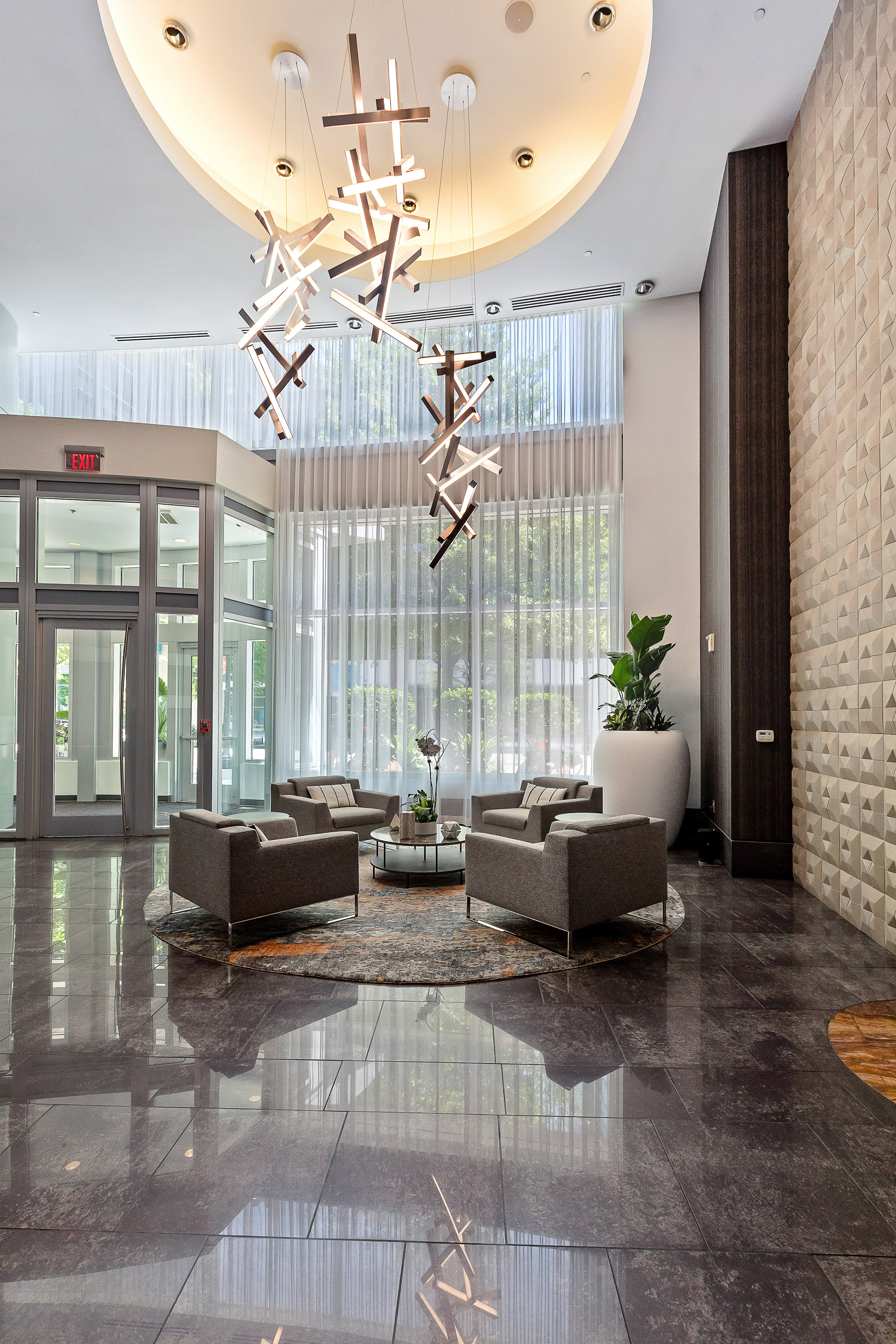  Stunning Southwest Views from Corner Residence at 1010 Midtown - 物件實景