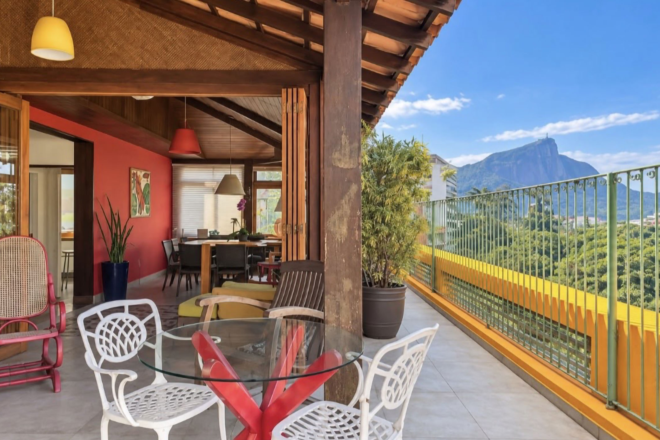  Single-level penthouse with views of Cristo Redentor in Leblon - 物件實景