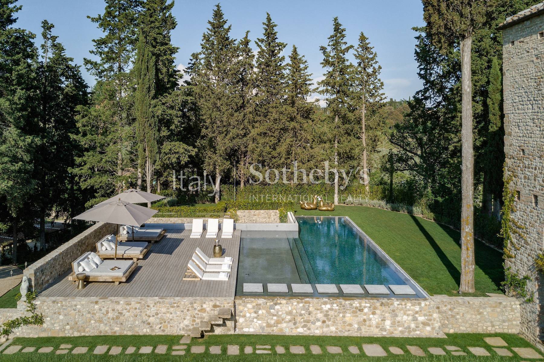  Splendid renovated castle with pool in the Florentine Chianti - 物件實景